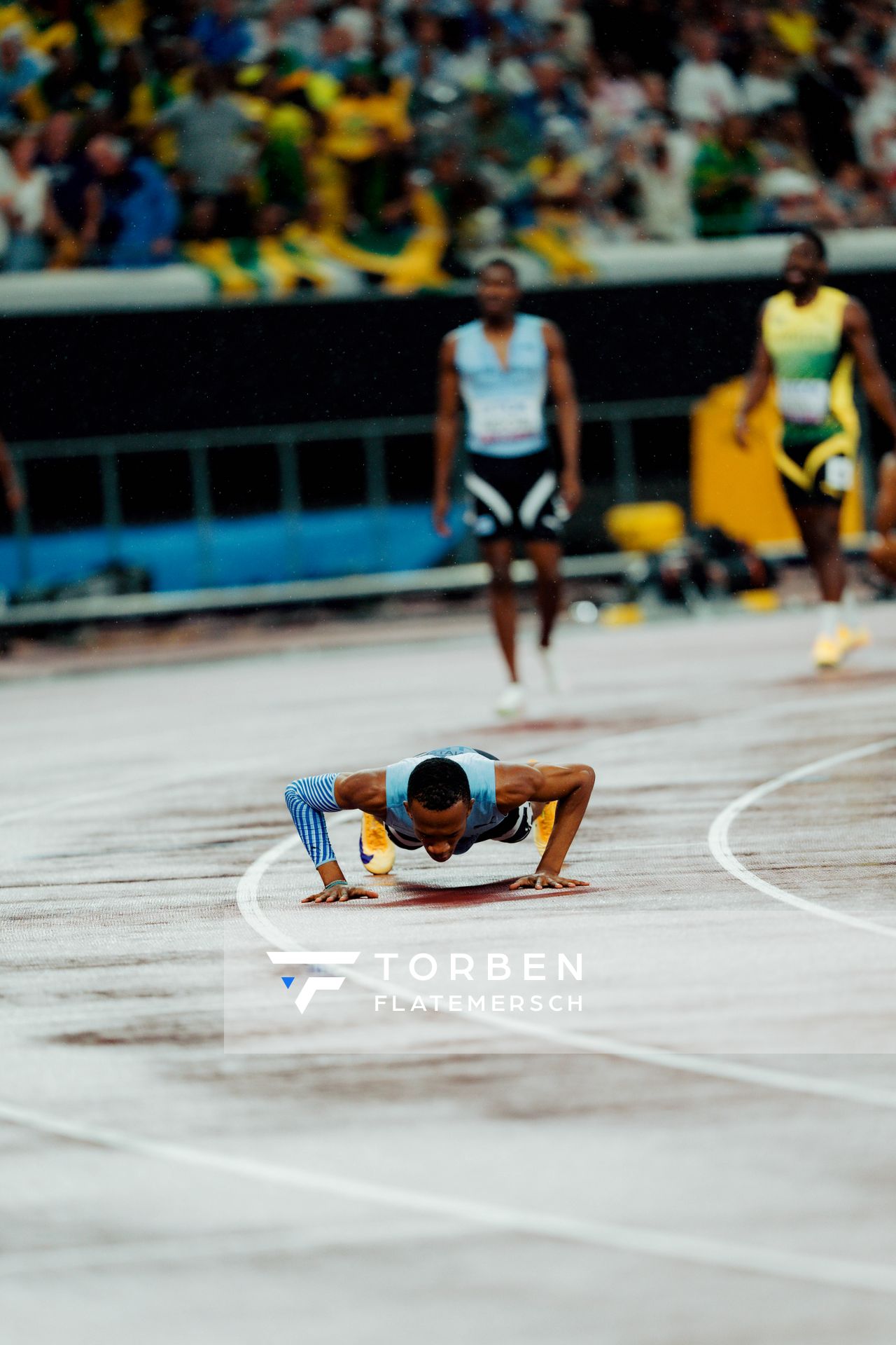 Busang Collen Kebinatshipi (BOT) during the World Athletics Championships on 18.09.2025 in Tokyo.