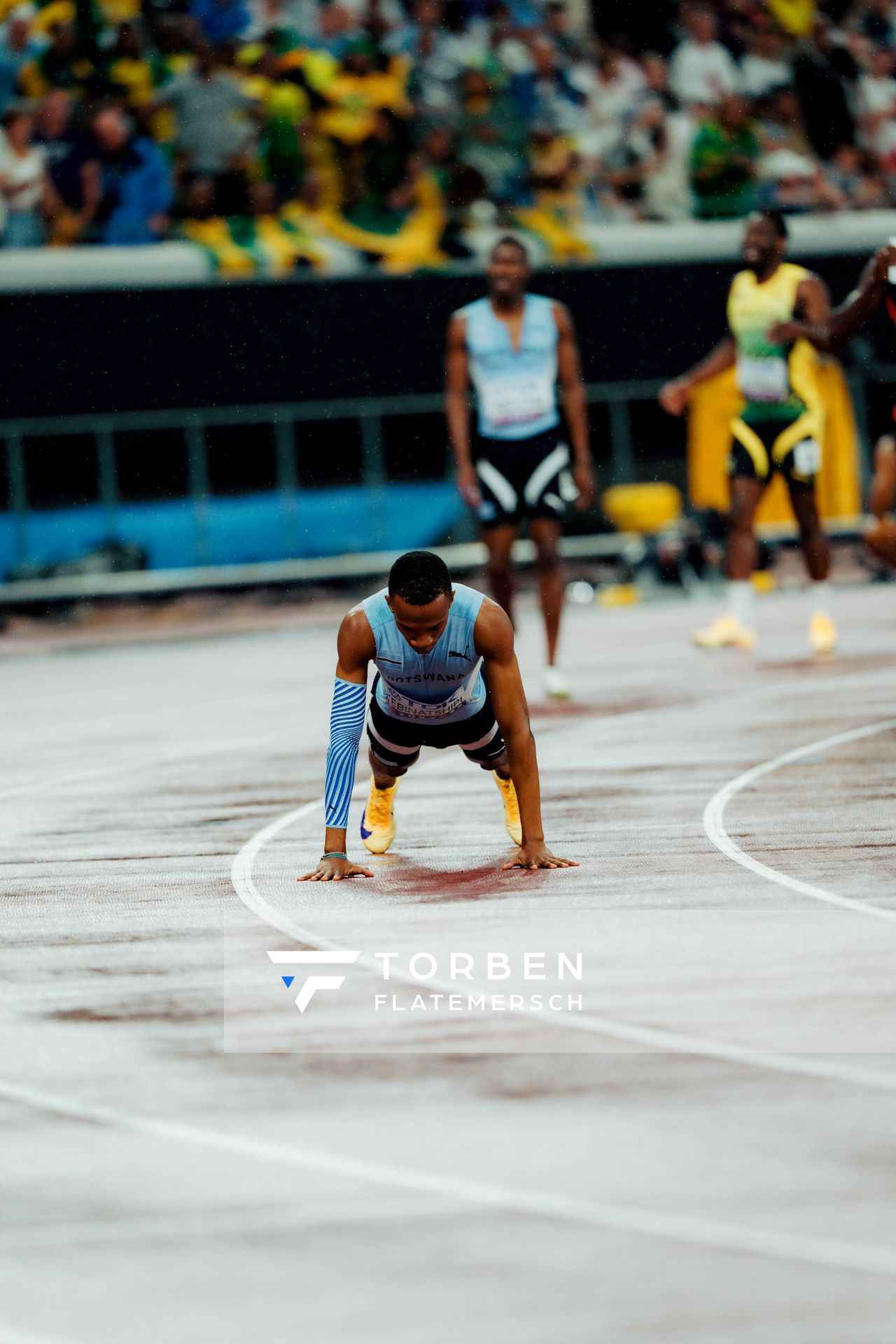 Busang Collen Kebinatshipi (BOT) during the World Athletics Championships on 18.09.2025 in Tokyo.