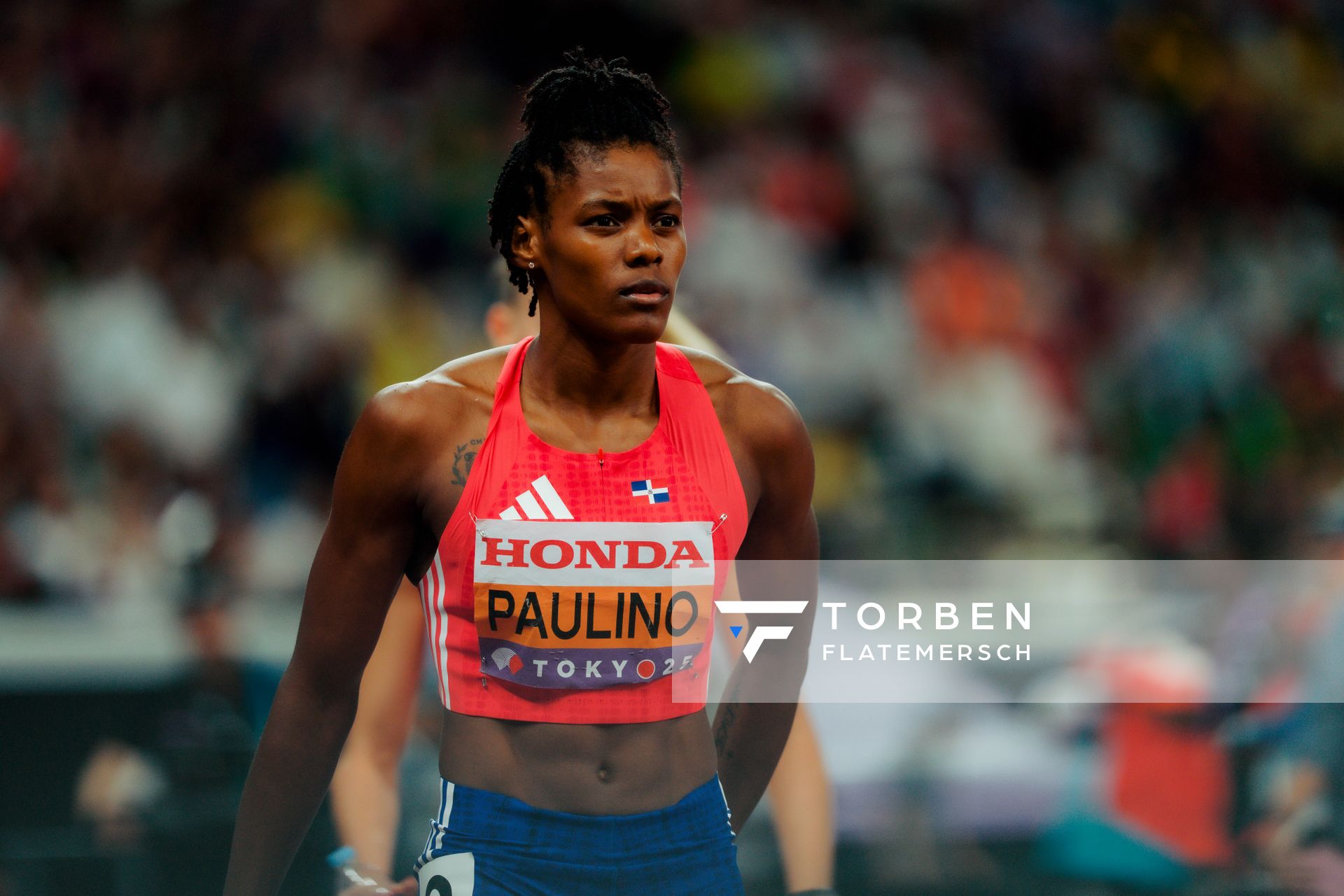 Marileidy Paulino (DOM) during the World Athletics Championships on 18.09.2025 in Tokyo.