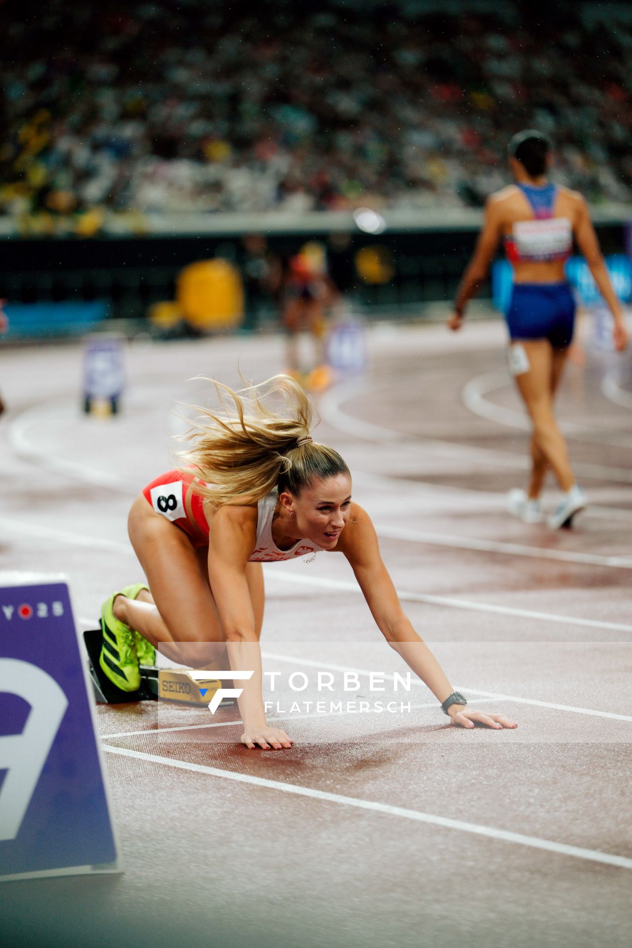 Natalia Bukowiecka (POL) during the World Athletics Championships on 18.09.2025 in Tokyo.