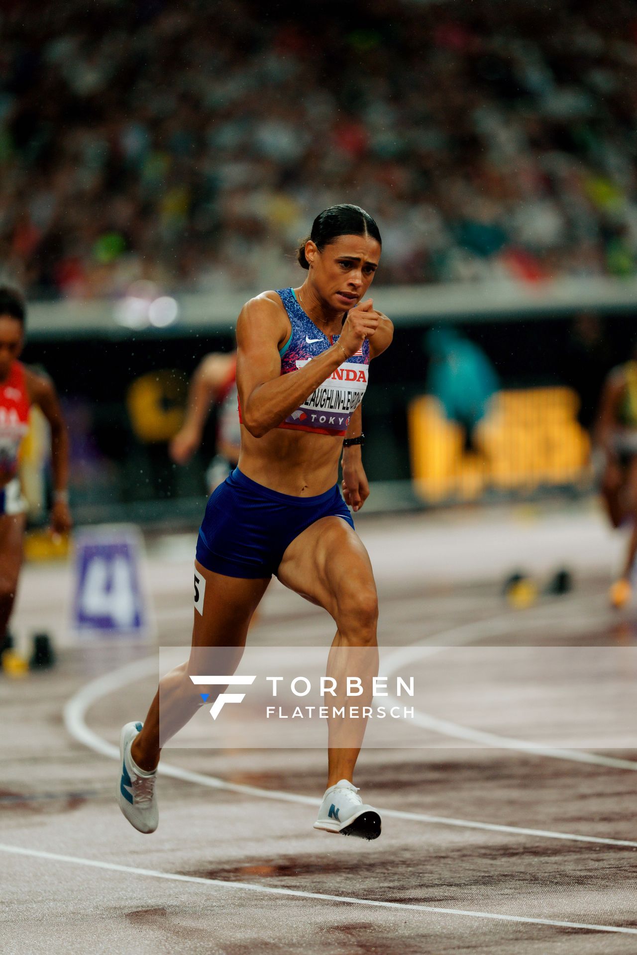 Sydney Mclaughlin Levrone (USA) during the World Athletics Championships on 18.09.2025 in Tokyo.