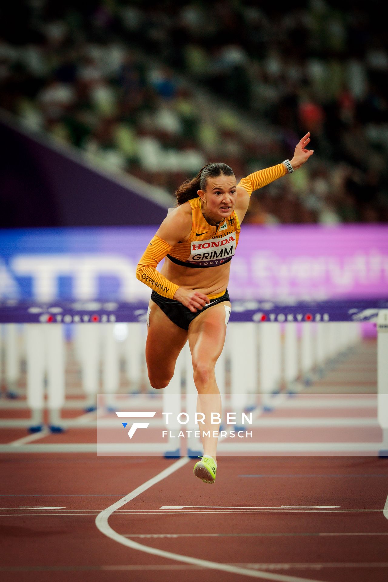 Vanessa Grimm (GER) during the World Athletics Championships on 19.09.2025 in Tokyo.