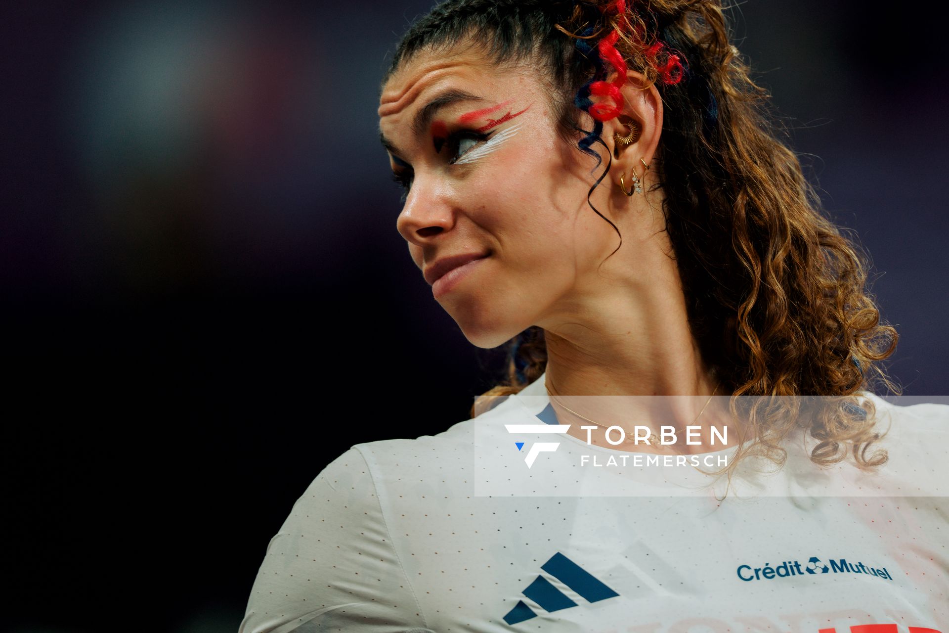 Auriana Lazraq Khlass (FRA) during the World Athletics Championships on 19.09.2025 in Tokyo.