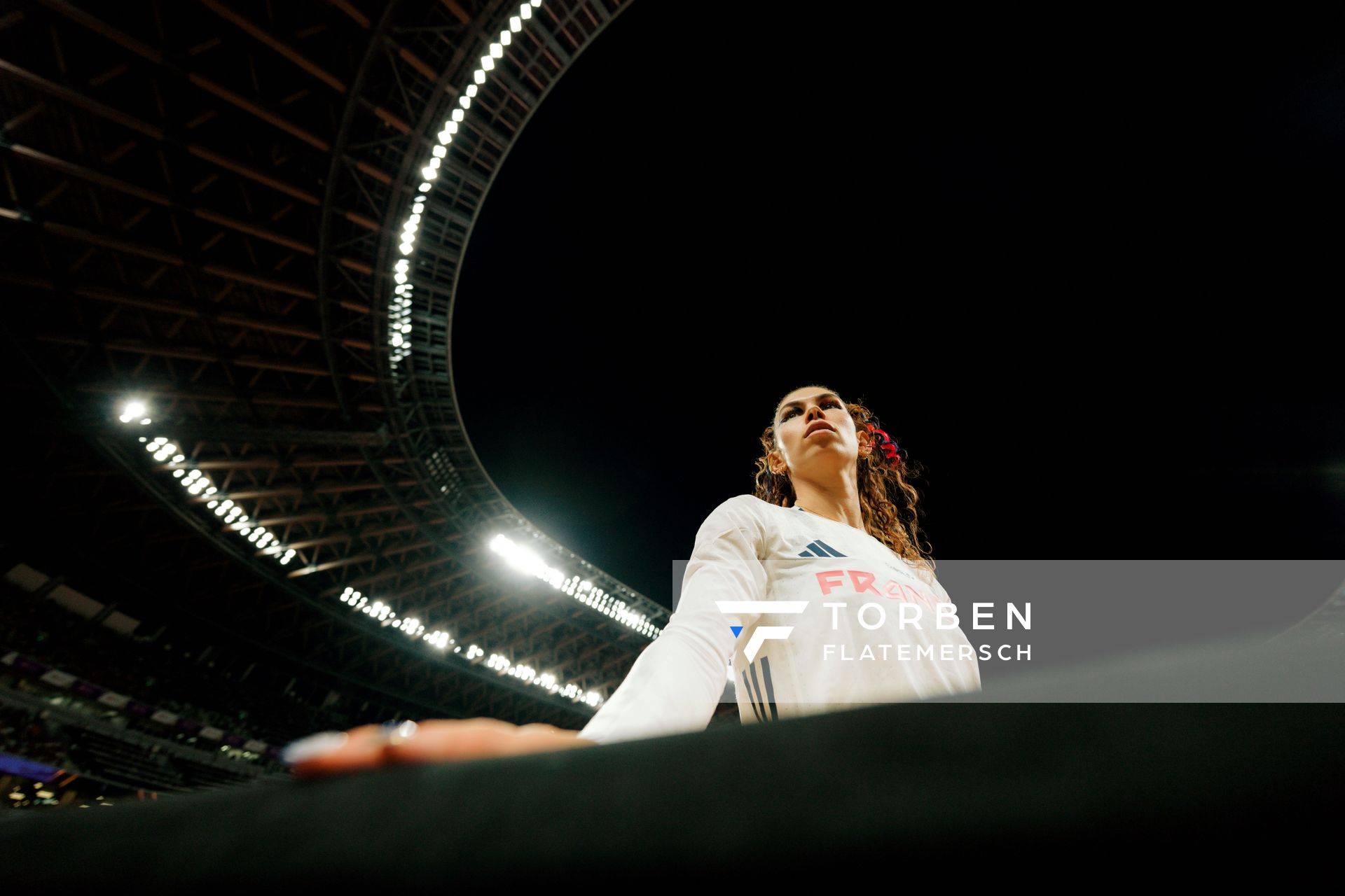 Auriana Lazraq Khlass (FRA) during the World Athletics Championships on 19.09.2025 in Tokyo.