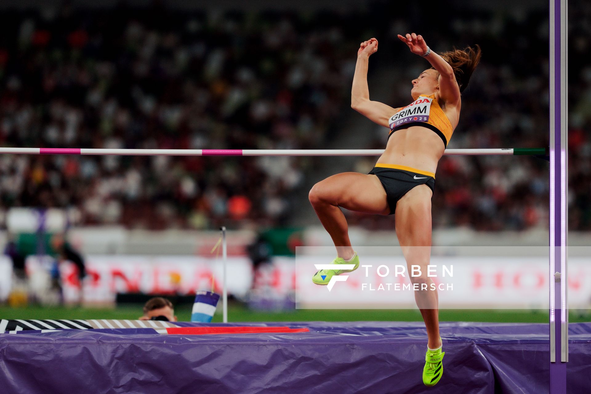 Vanessa Grimm (GER) during the World Athletics Championships on 19.09.2025 in Tokyo.