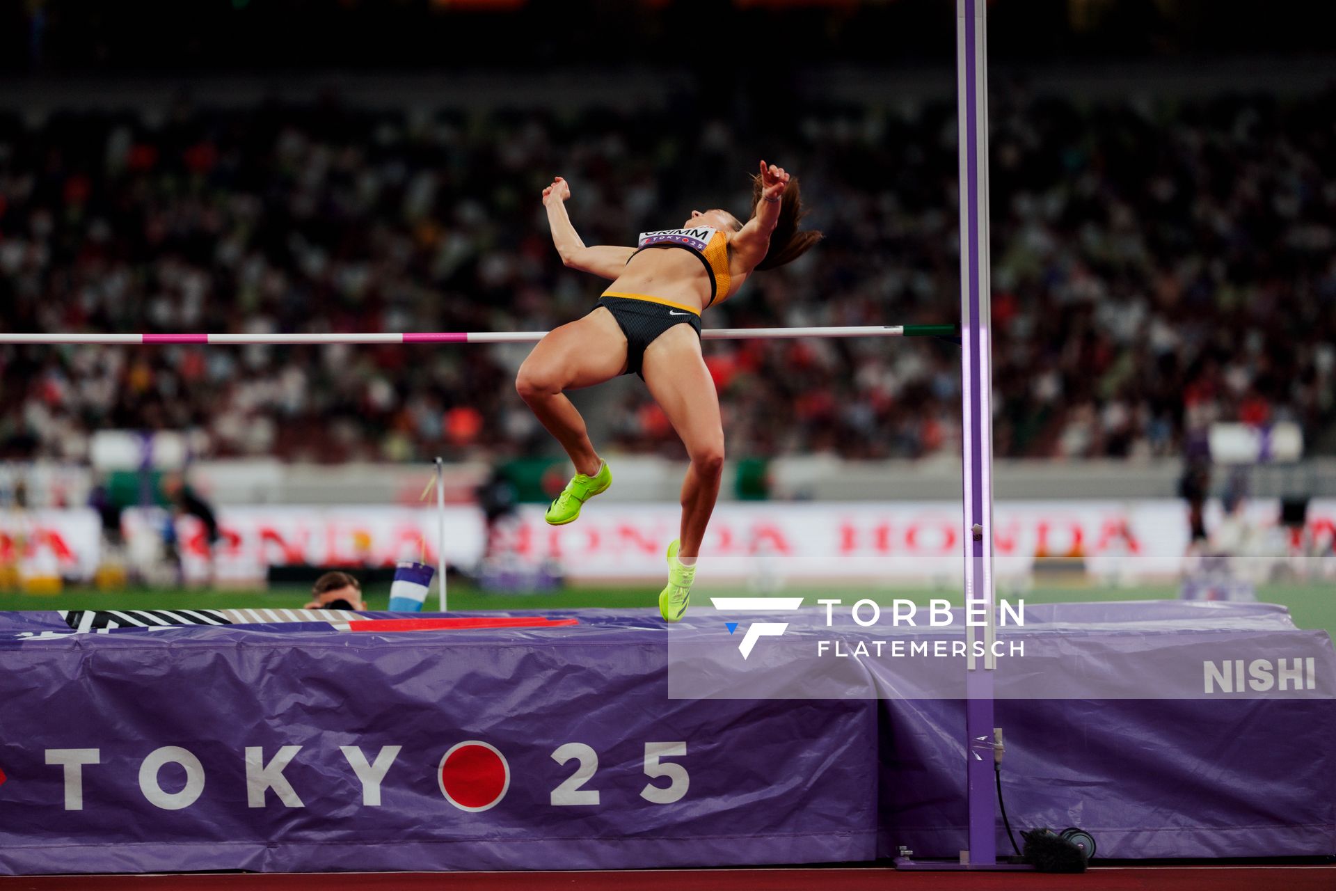 Vanessa Grimm (GER) during the World Athletics Championships on 19.09.2025 in Tokyo.