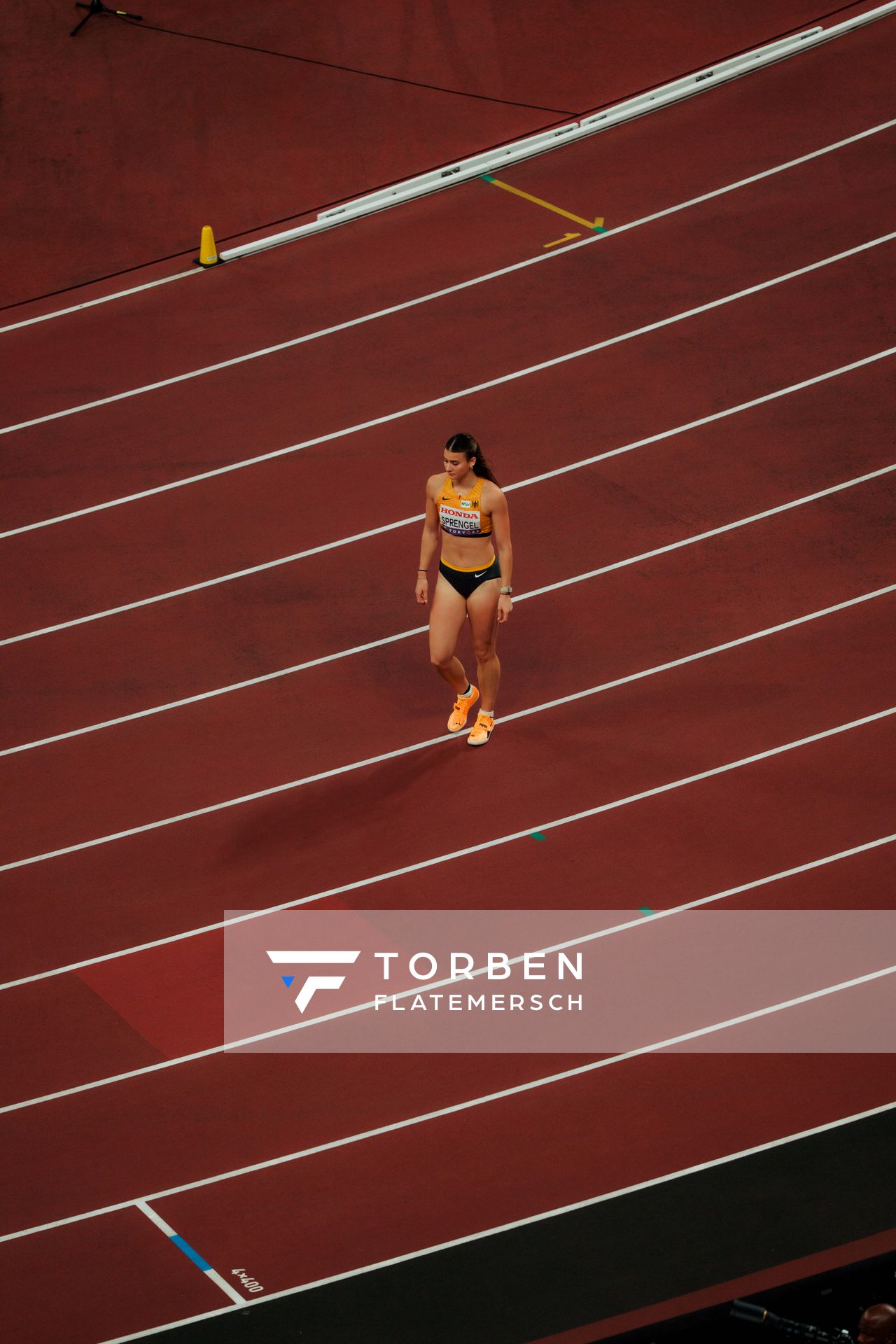 Sandrina Sprengel (GER) during the World Athletics Championships on 19.09.2025 in Tokyo.