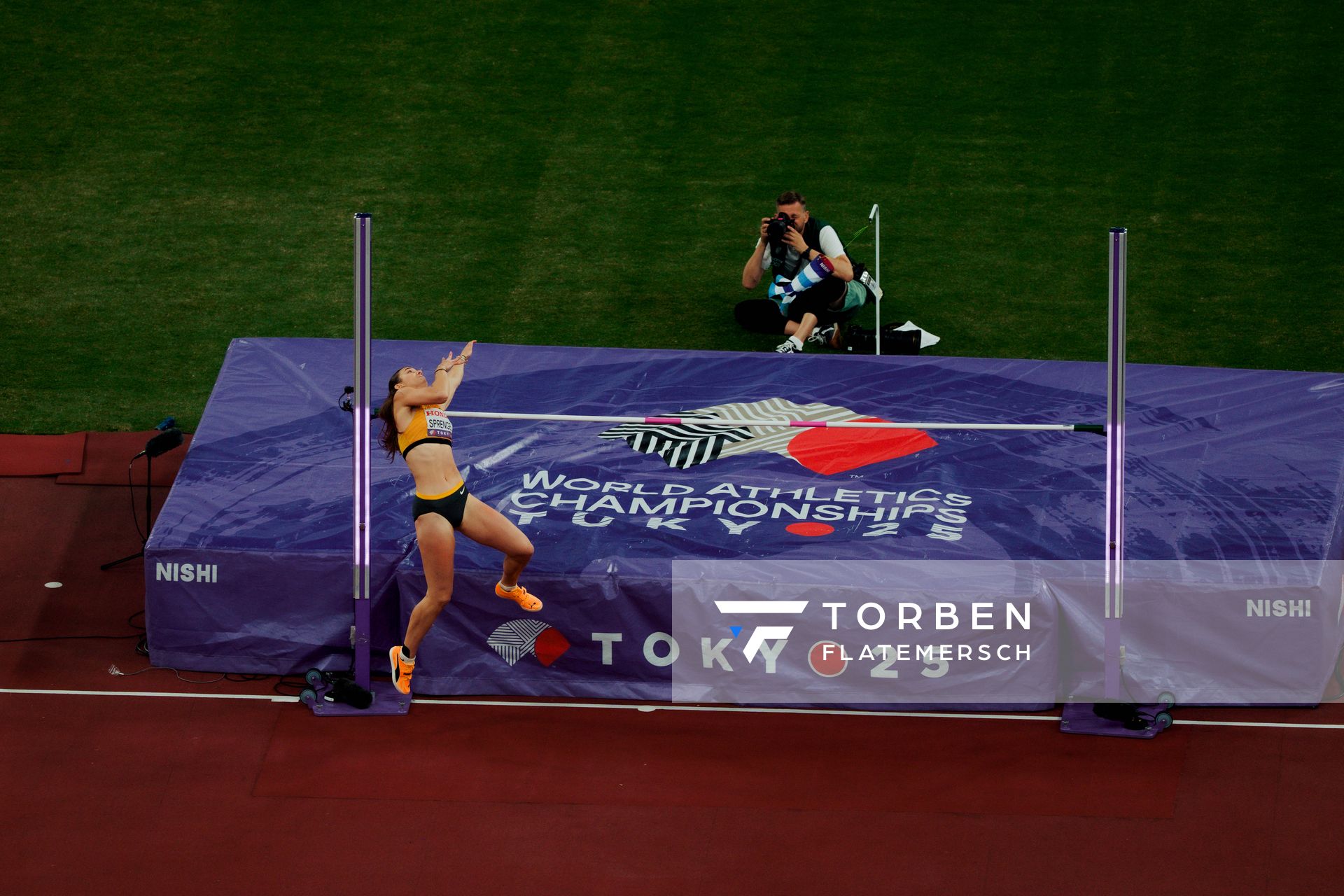 Sandrina Sprengel (GER) during the World Athletics Championships on 19.09.2025 in Tokyo.