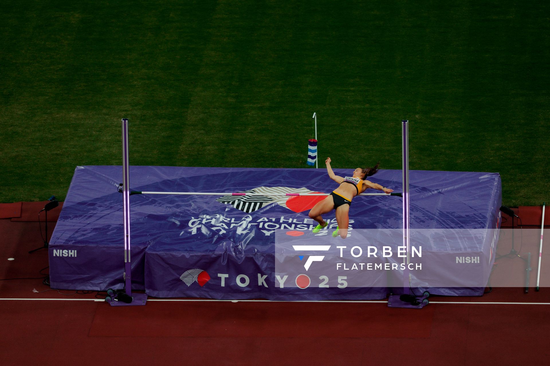 Vanessa Grimm (GER) during the World Athletics Championships on 19.09.2025 in Tokyo.
