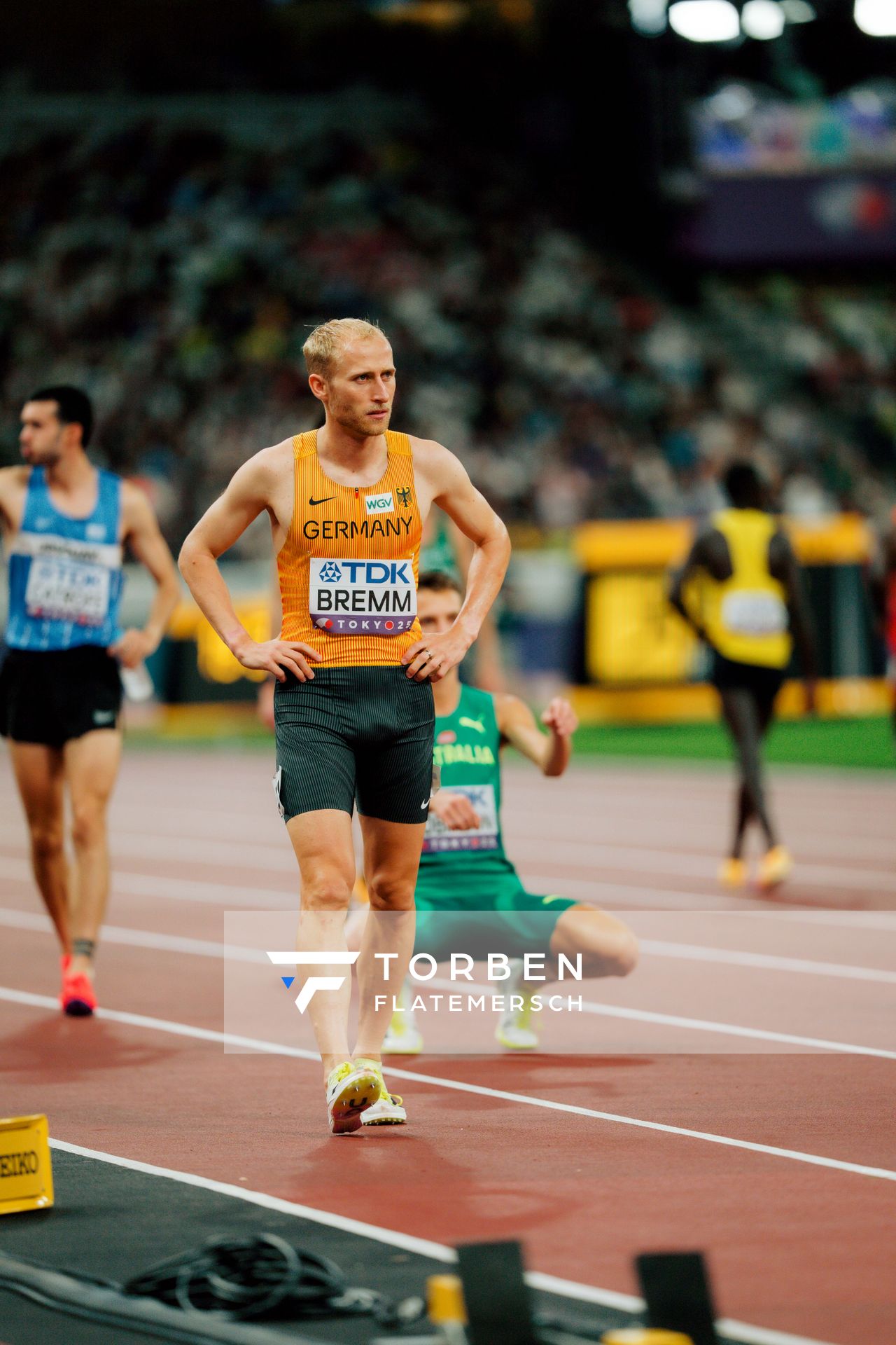 Florian Bremm (GER) during the World Athletics Championships on 19.09.2025 in Tokyo.
