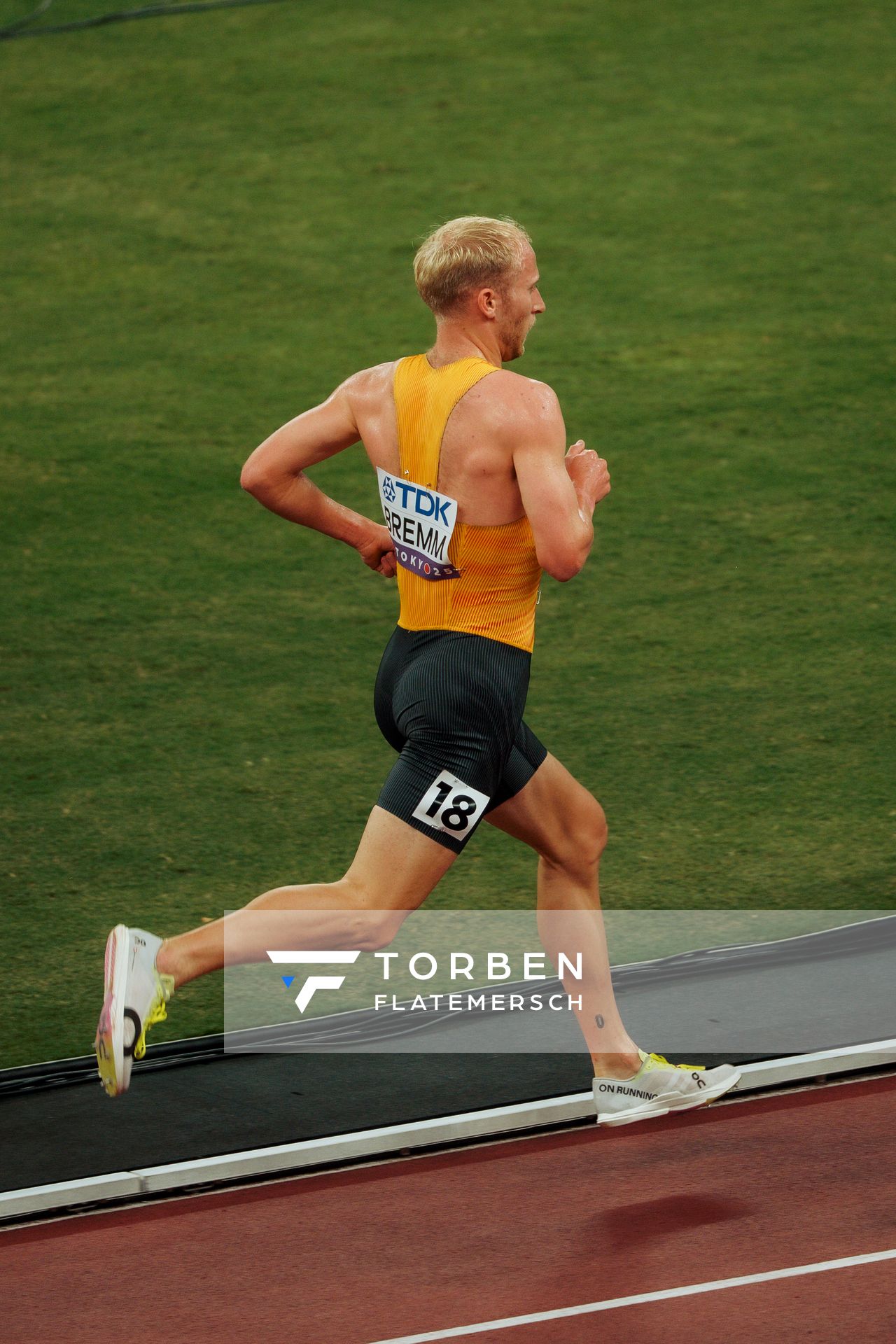 Florian Bremm (GER) during the World Athletics Championships on 19.09.2025 in Tokyo.