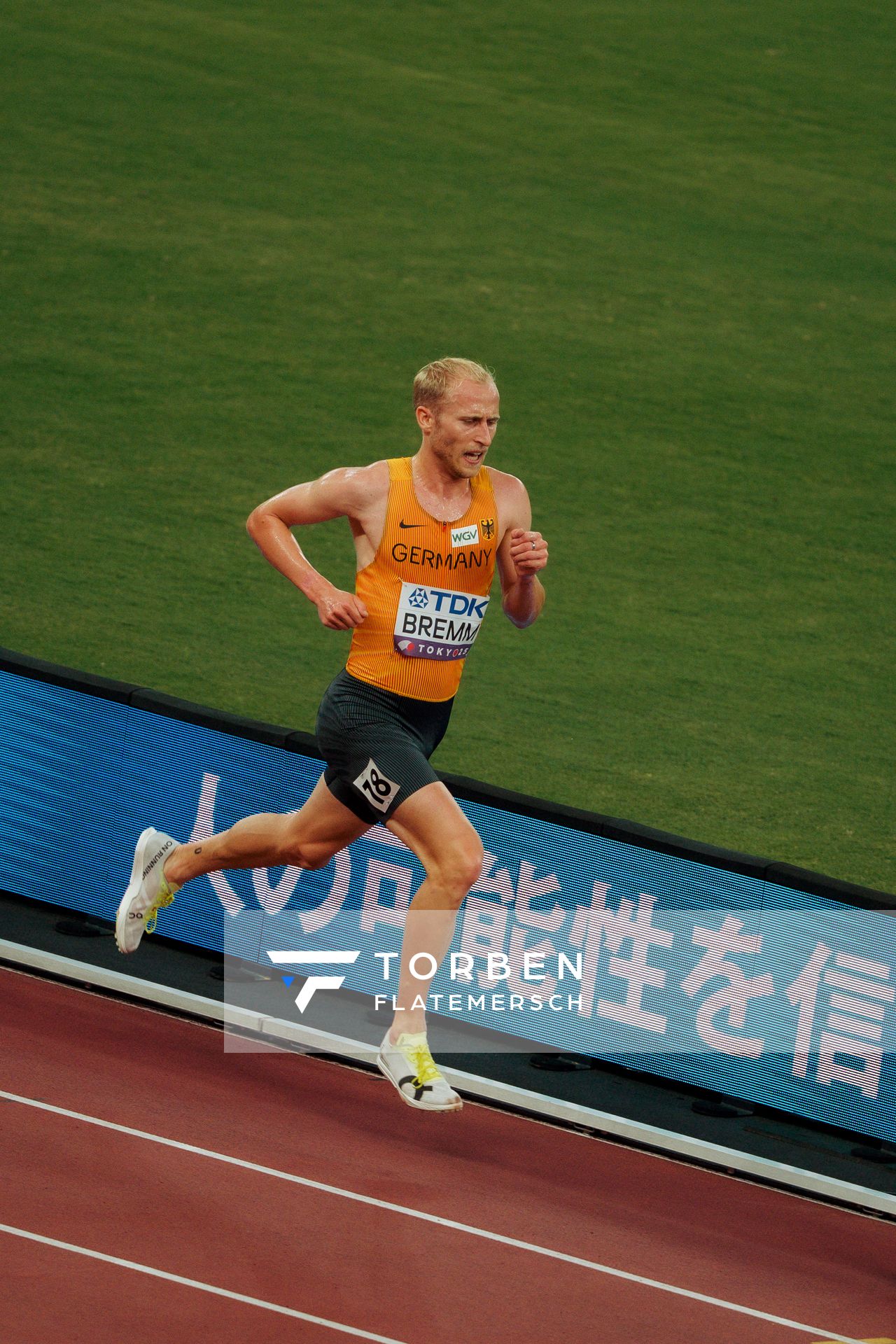 Florian Bremm (GER) during the World Athletics Championships on 19.09.2025 in Tokyo.