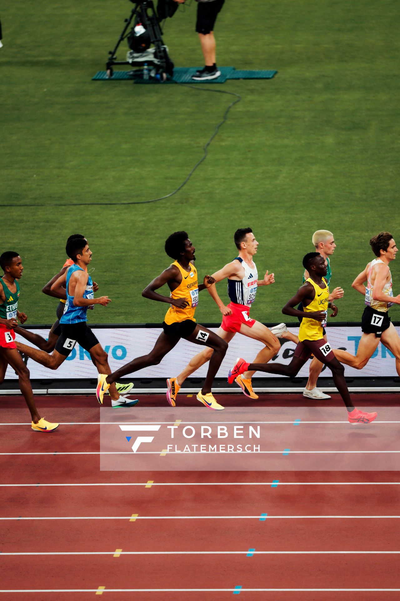 Mohamed Abdilaahi (GER) during the World Athletics Championships on 19.09.2025 in Tokyo.