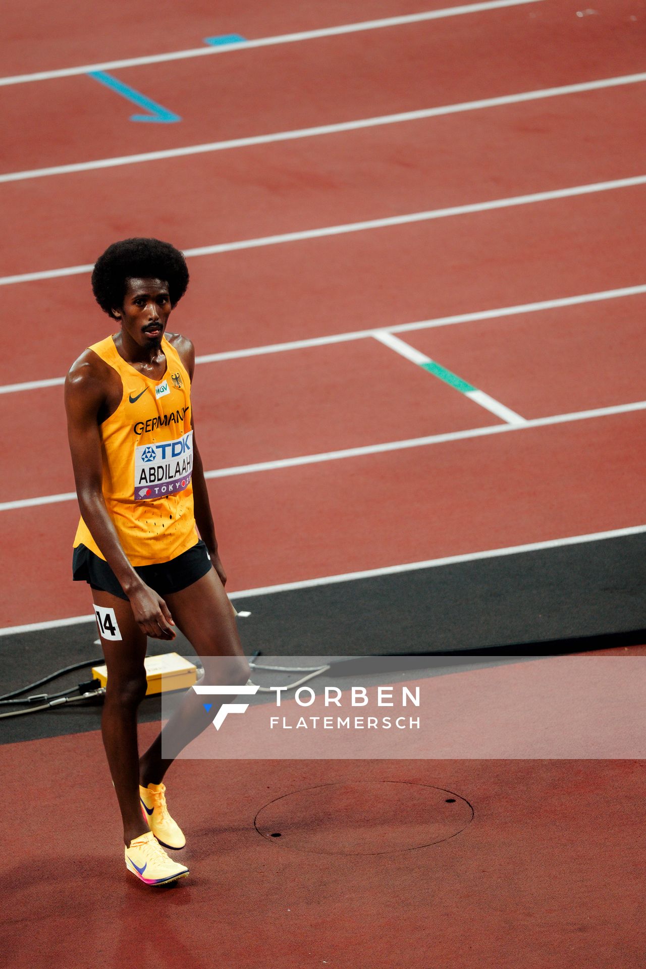 Mohamed Abdilaahi (GER) during the World Athletics Championships on 19.09.2025 in Tokyo.