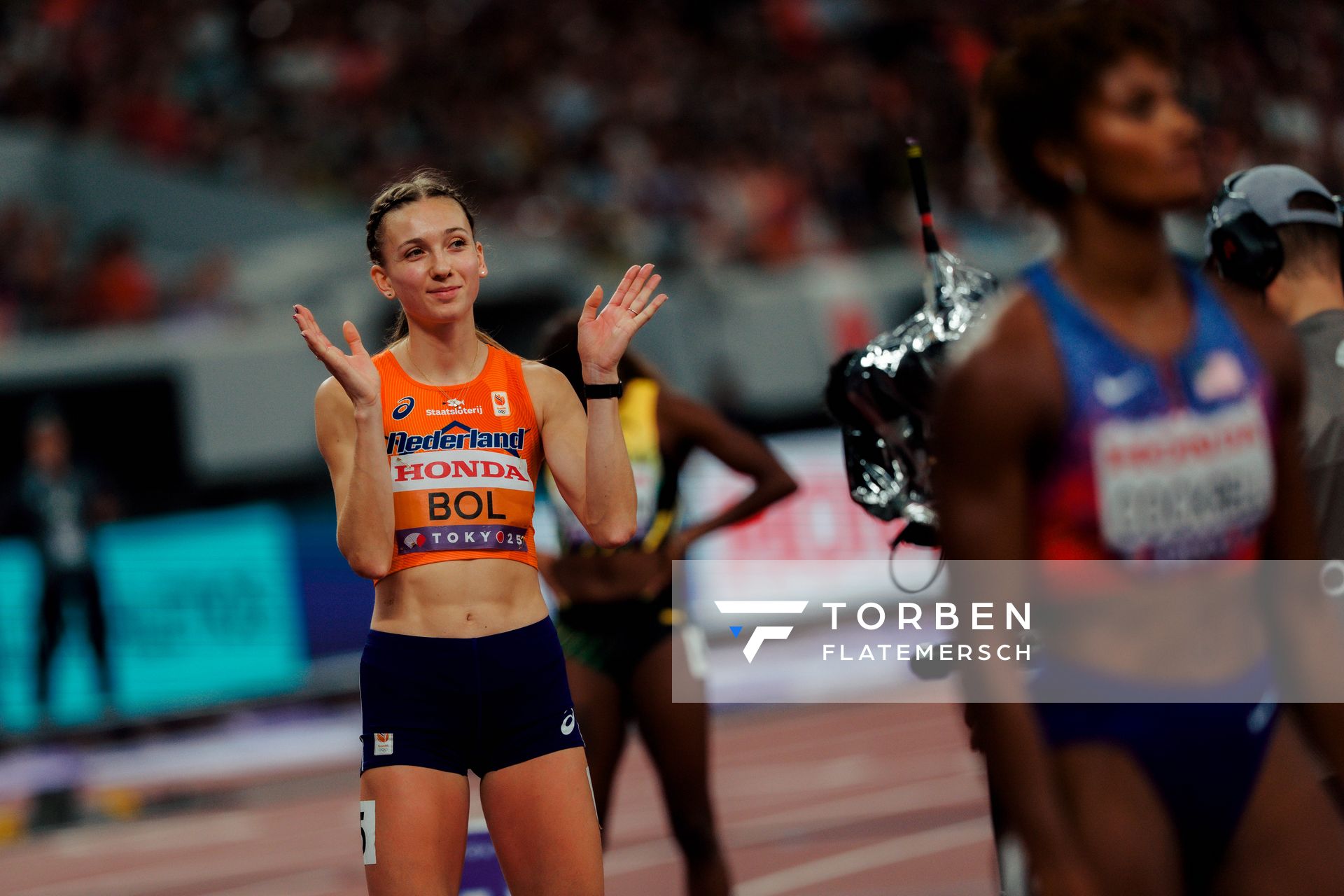 Femke Bol (NED) during the World Athletics Championships on 19.09.2025 in Tokyo.