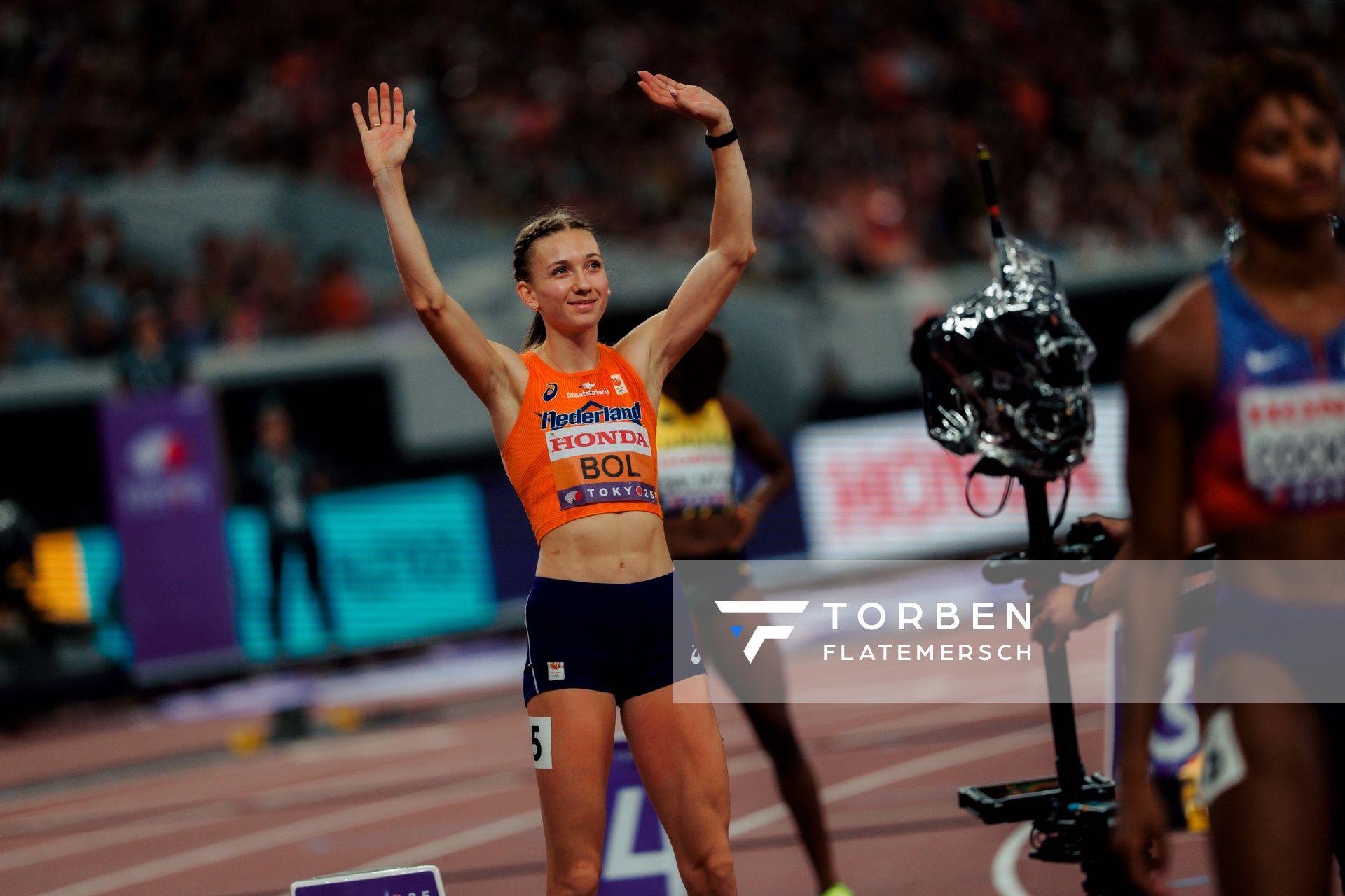Femke Bol (NED) during the World Athletics Championships on 19.09.2025 in Tokyo.