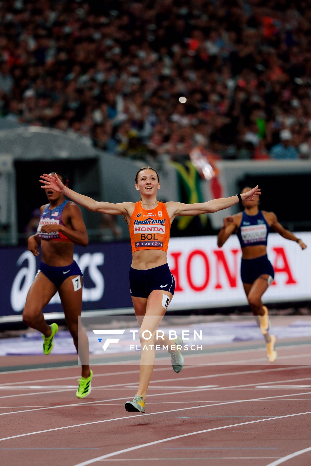 Femke Bol (NED) during the World Athletics Championships on 19.09.2025 in Tokyo.