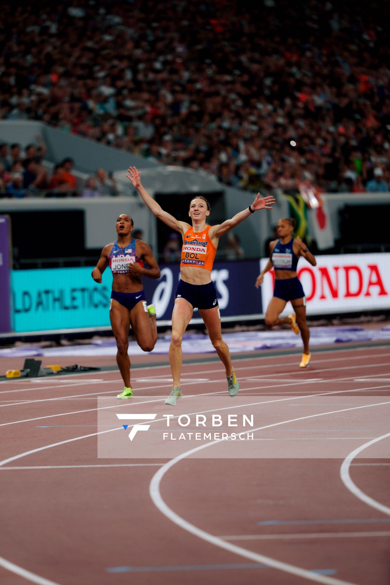 Femke Bol (NED) during the World Athletics Championships on 19.09.2025 in Tokyo.