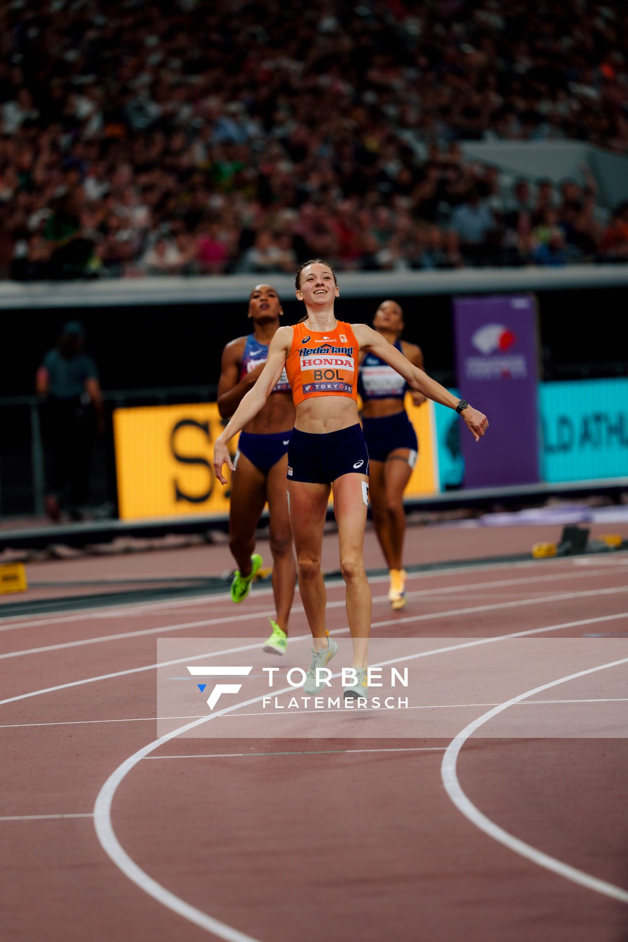 Femke Bol (NED) during the World Athletics Championships on 19.09.2025 in Tokyo.
