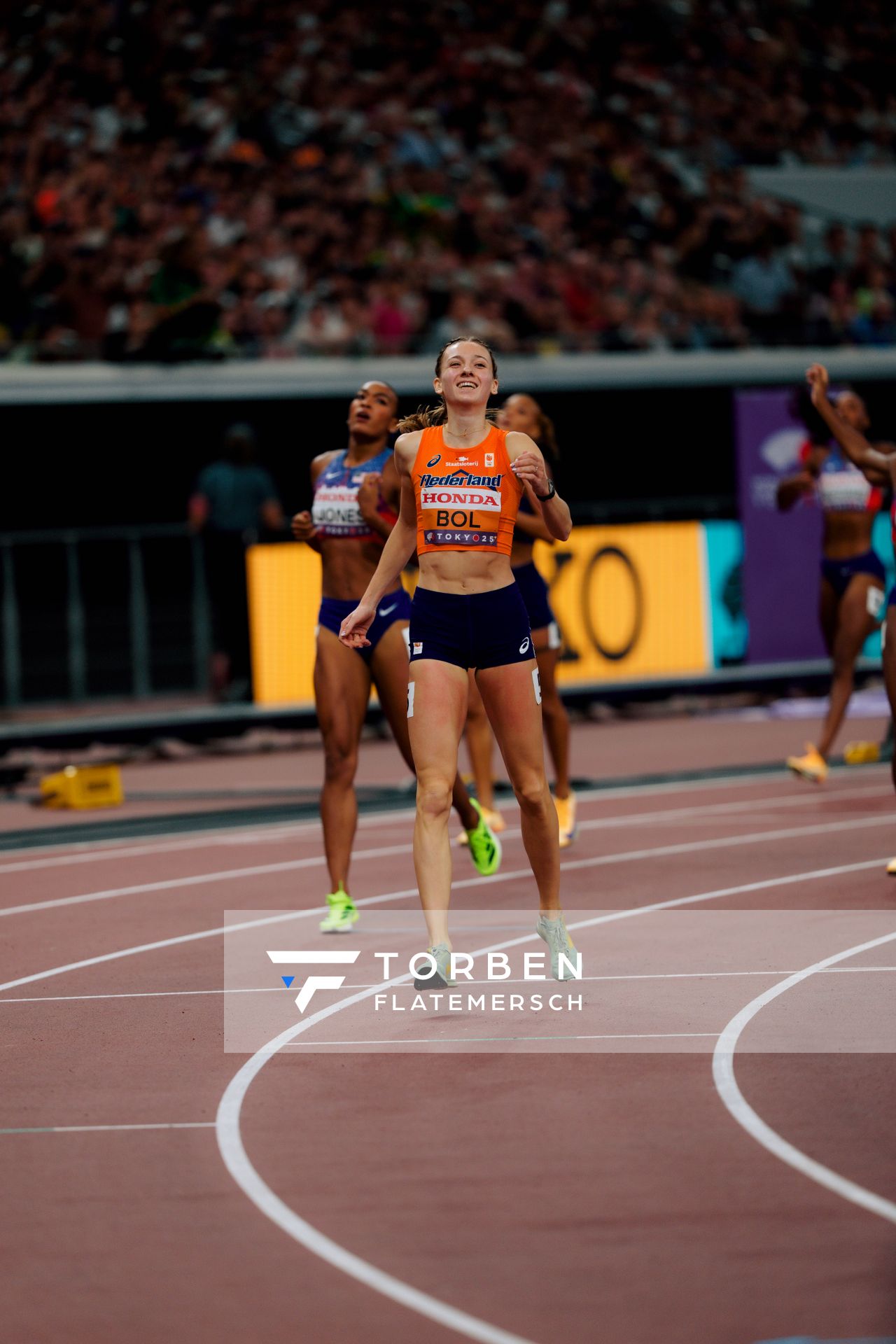 Femke Bol (NED) during the World Athletics Championships on 19.09.2025 in Tokyo.