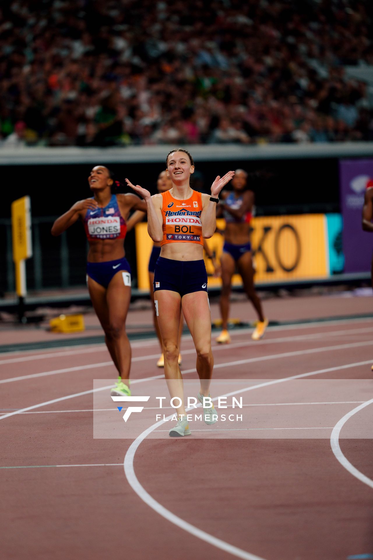 Femke Bol (NED) during the World Athletics Championships on 19.09.2025 in Tokyo.