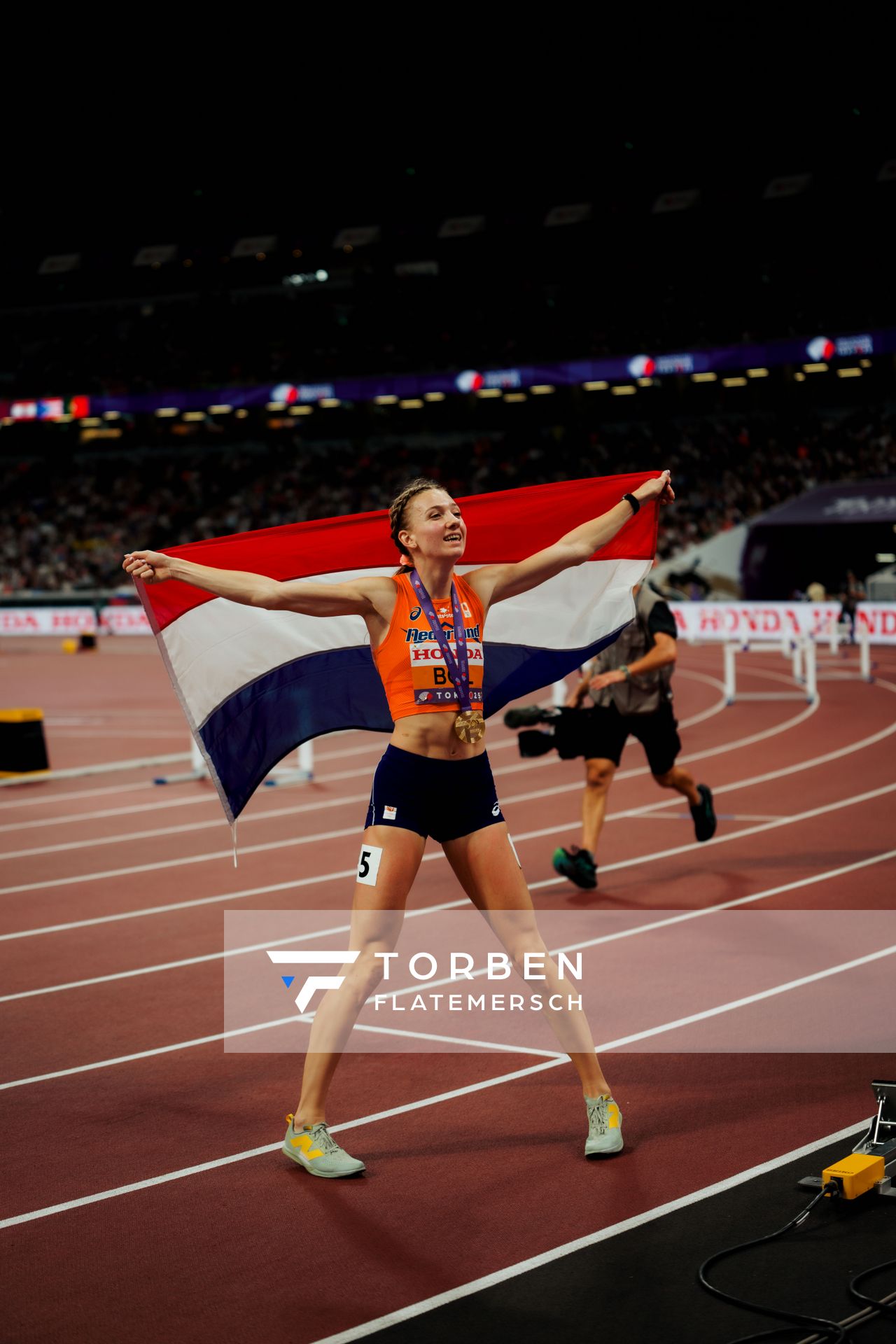Femke Bol (NED) during the World Athletics Championships on 19.09.2025 in Tokyo.