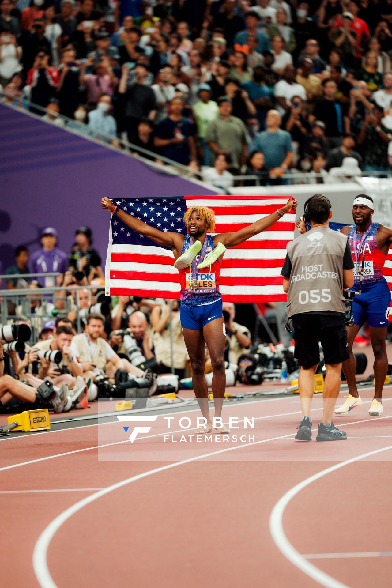 Noah Lyles (USA) during the World Athletics Championships on 19.09.2025 in Tokyo.