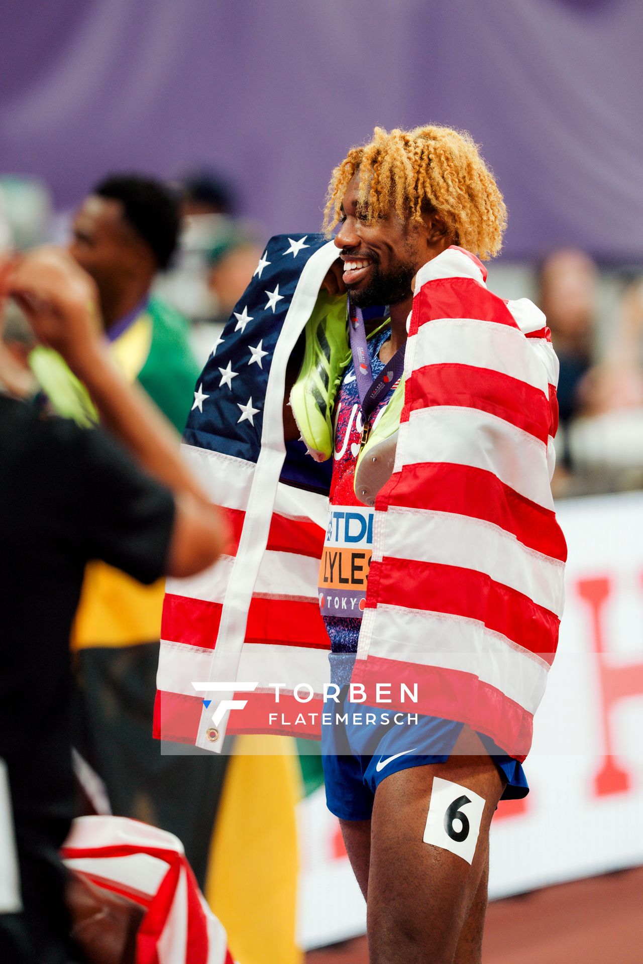 Noah Lyles (USA) during the World Athletics Championships on 19.09.2025 in Tokyo.