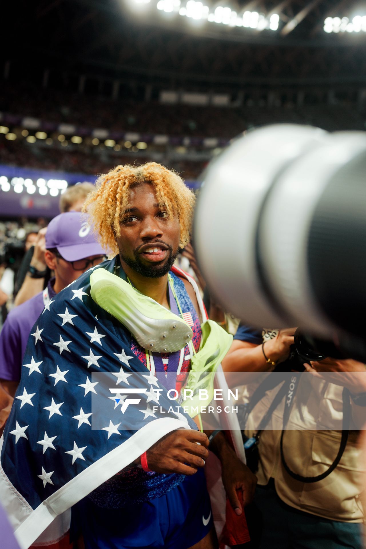 Noah Lyles (USA) during the World Athletics Championships on 19.09.2025 in Tokyo.