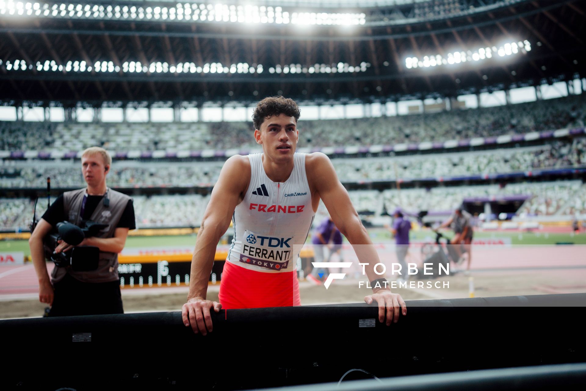 Antoine Ferranti (FRA) during the World Athletics Championships on 20.09.2025 in Tokyo.