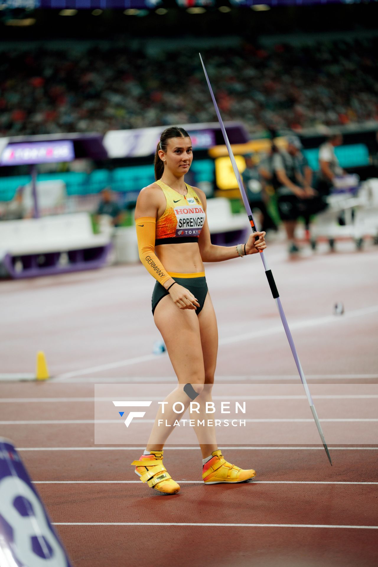 Sandrina Sprengel (GER) during the World Athletics Championships on 20.09.2025 in Tokyo.