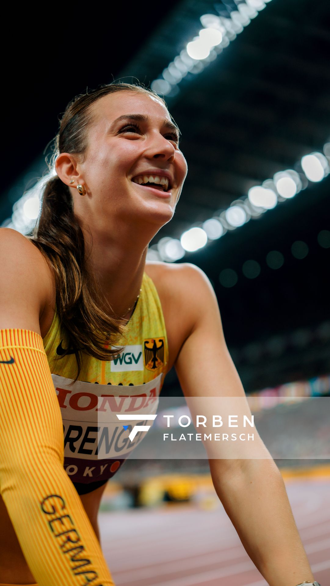 Sandrina Sprengel (GER) during the World Athletics Championships on 20.09.2025 in Tokyo.