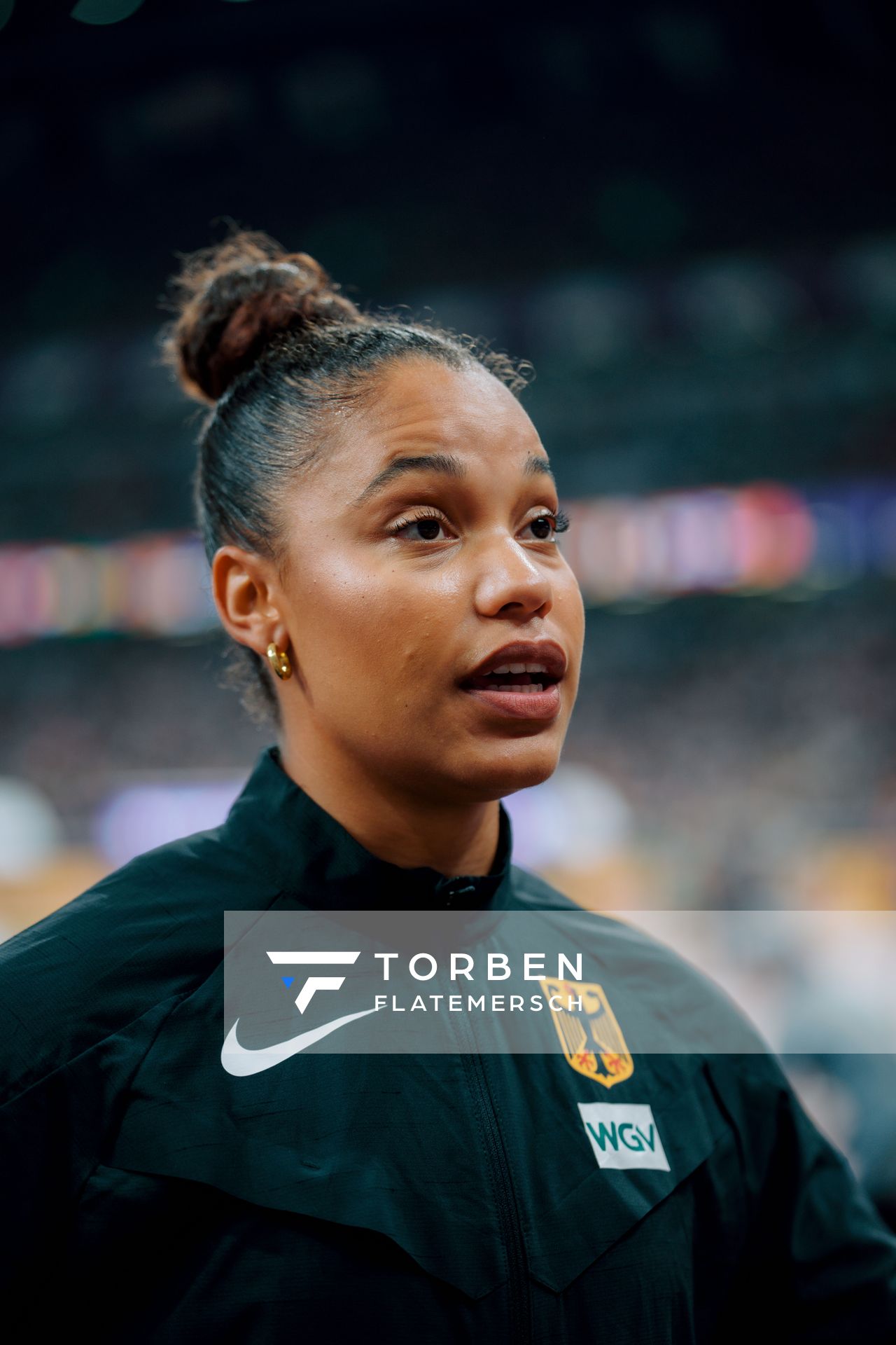 Yemisi Ogunleye (GER) during the World Athletics Championships on 20.09.2025 in Tokyo.
