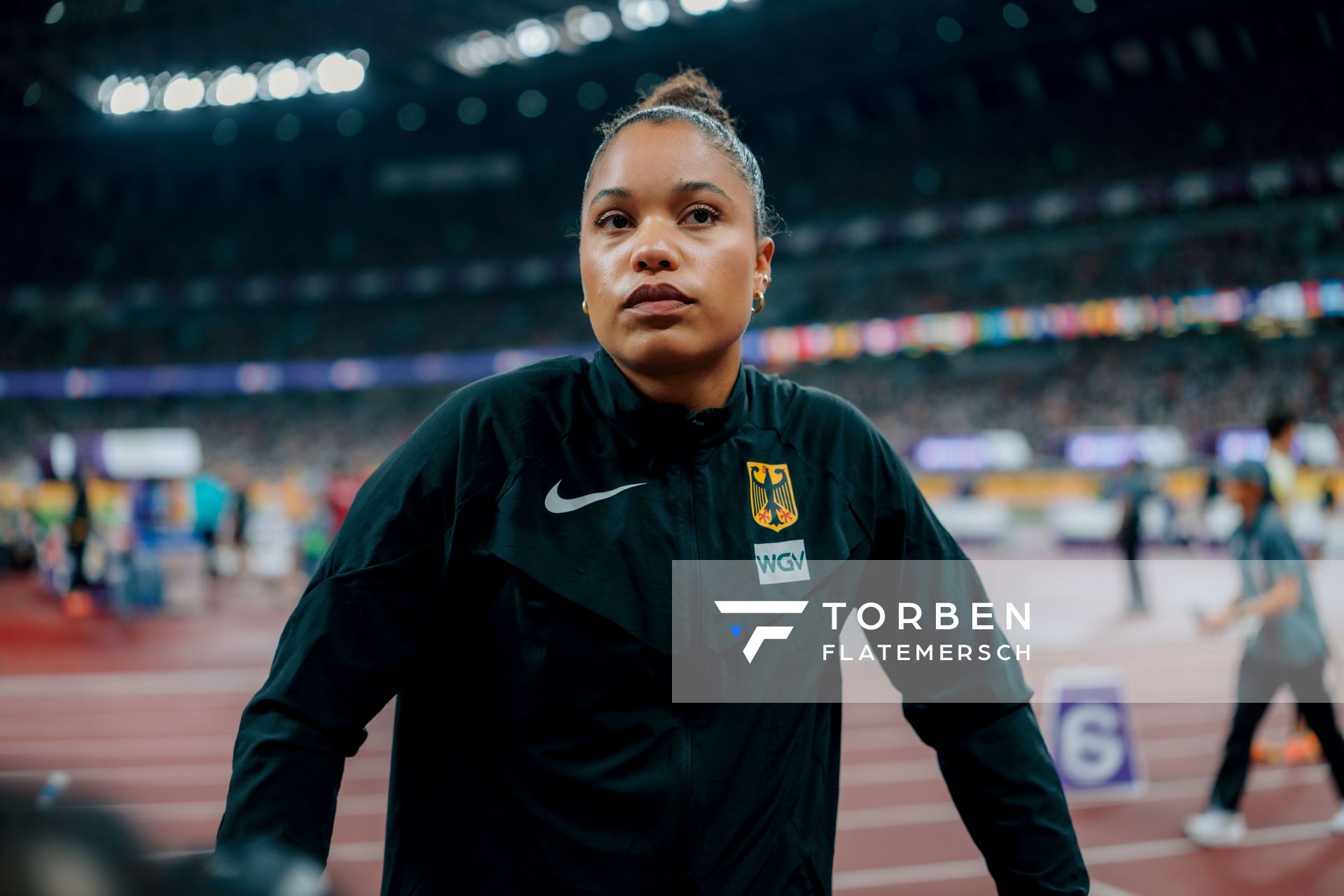 Yemisi Ogunleye (GER) during the World Athletics Championships on 20.09.2025 in Tokyo.