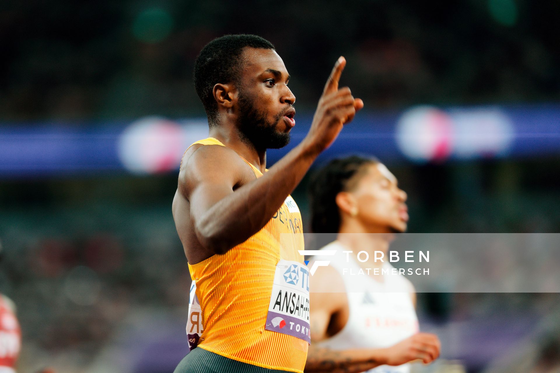 Lucas Ansah Peprah (GER) during the World Athletics Championships on 20.09.2025 in Tokyo.