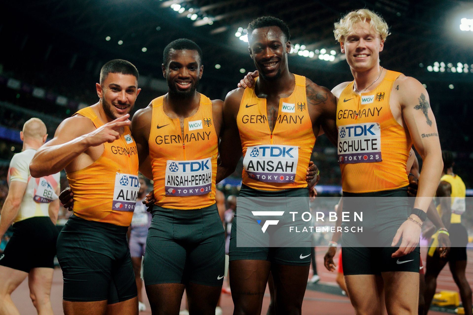 Lucas Ansah Peprah (GER) during the World Athletics Championships on 20.09.2025 in Tokyo.