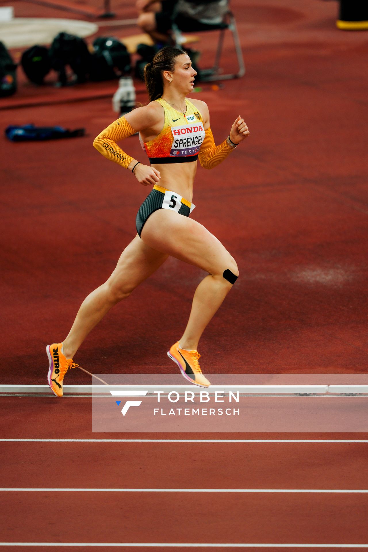 Sandrina Sprengel (GER) during the World Athletics Championships on 20.09.2025 in Tokyo.