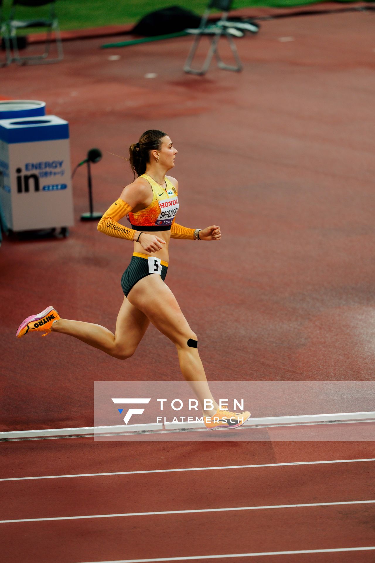 Sandrina Sprengel (GER) during the World Athletics Championships on 20.09.2025 in Tokyo.