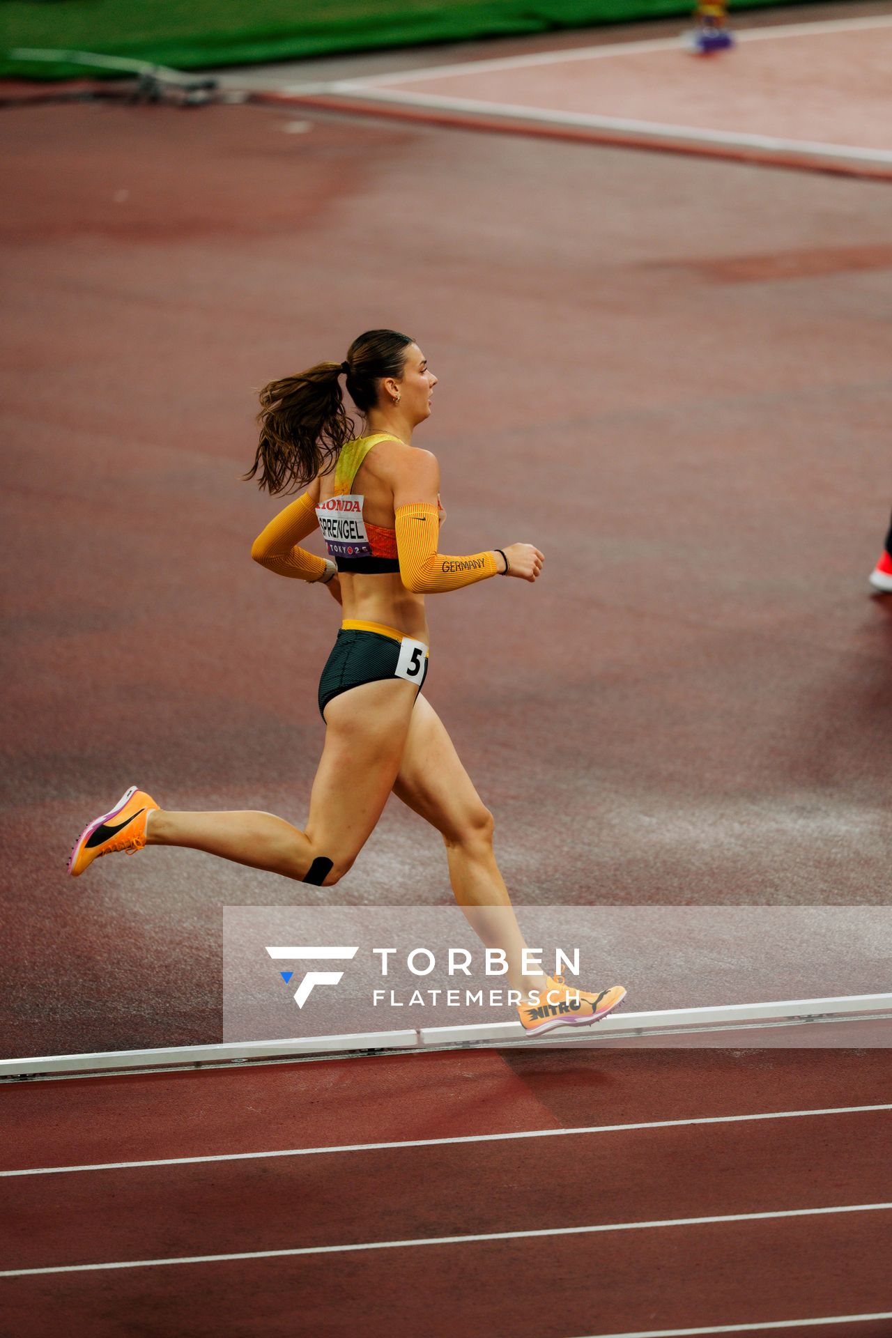 Sandrina Sprengel (GER) during the World Athletics Championships on 20.09.2025 in Tokyo.