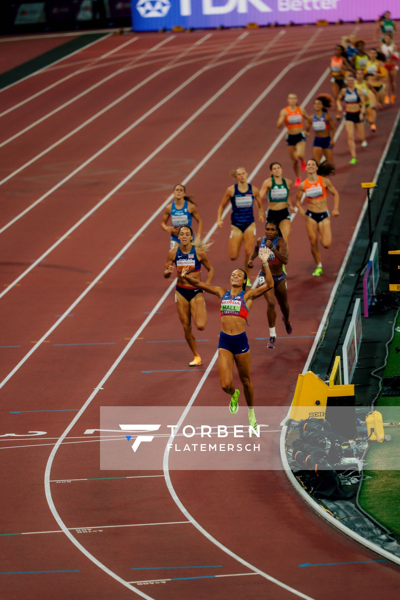 Anna Hall (USA) during the World Athletics Championships on 20.09.2025 in Tokyo.
