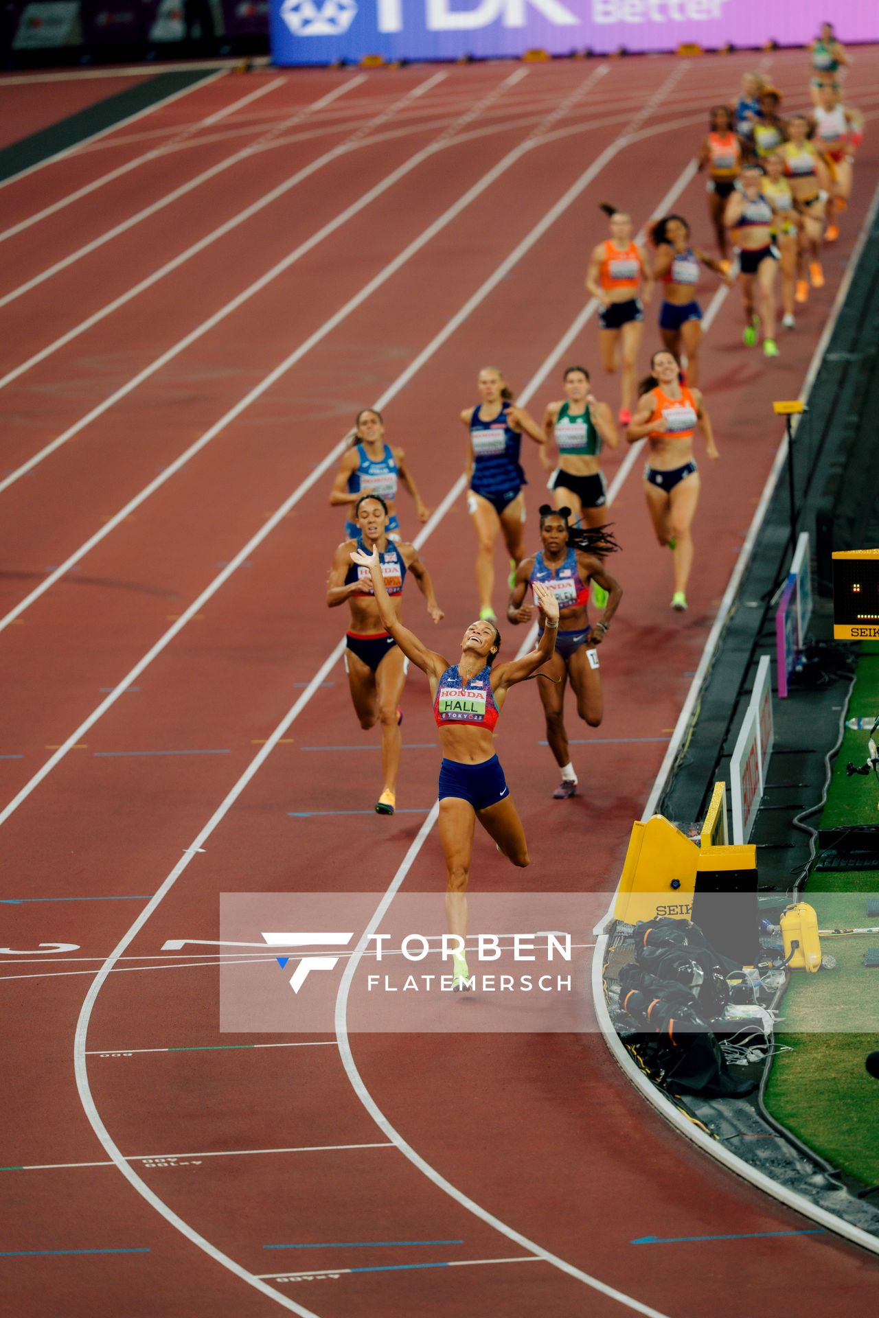 Anna Hall (USA) during the World Athletics Championships on 20.09.2025 in Tokyo.