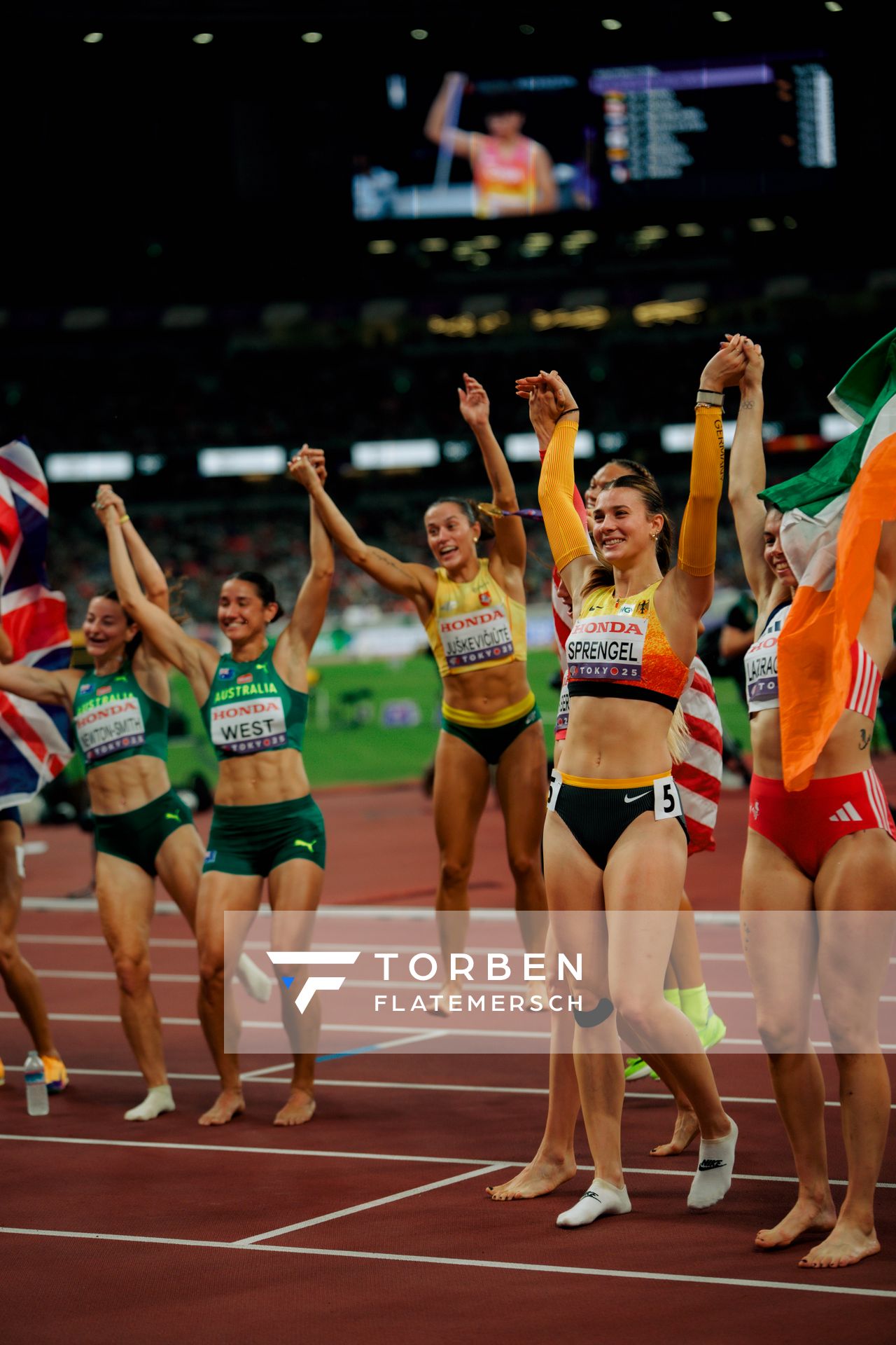 Sandrina Sprengel (GER) during the World Athletics Championships on 20.09.2025 in Tokyo.