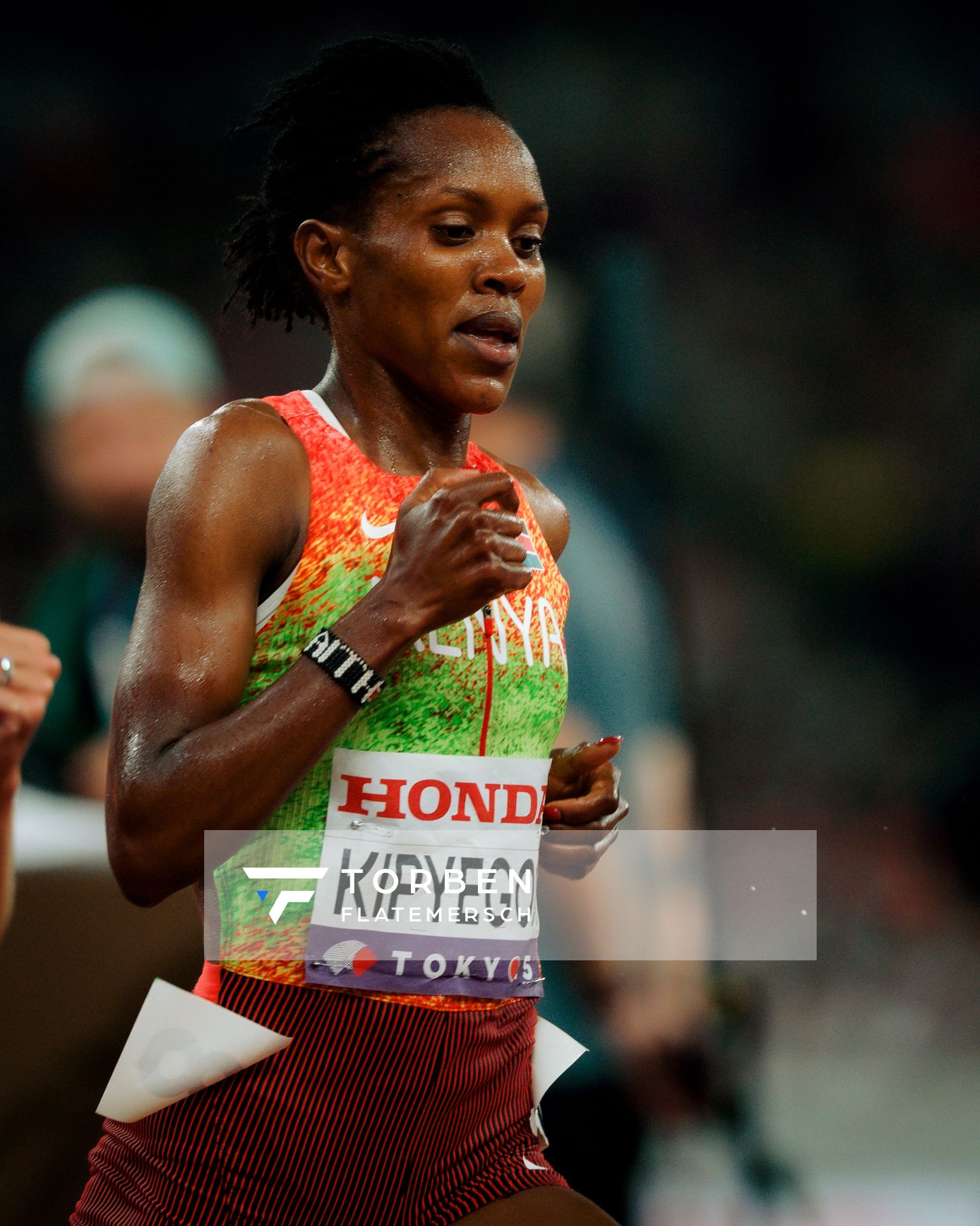 Faith Kipyegon (KEN) during the World Athletics Championships on 20.09.2025 in Tokyo.