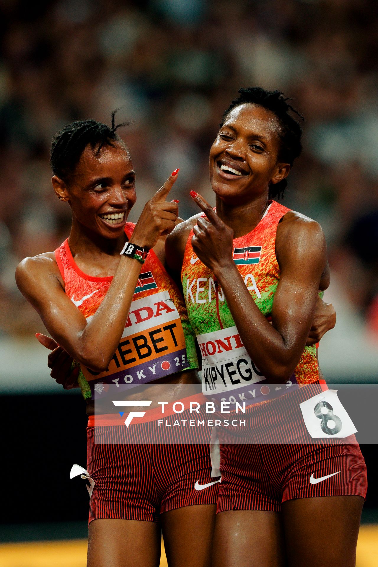 Faith Kipyegon (KEN) during the World Athletics Championships on 20.09.2025 in Tokyo.