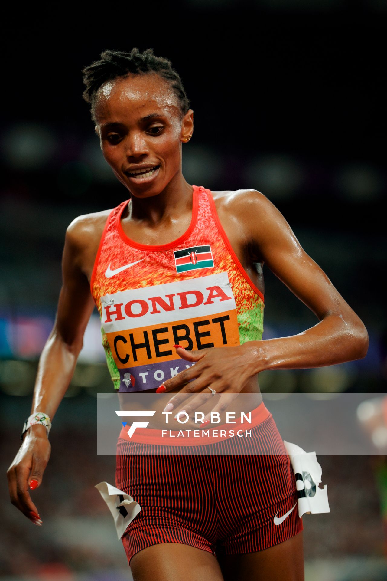 Beatrice Chebet (KEN) during the World Athletics Championships on 20.09.2025 in Tokyo.