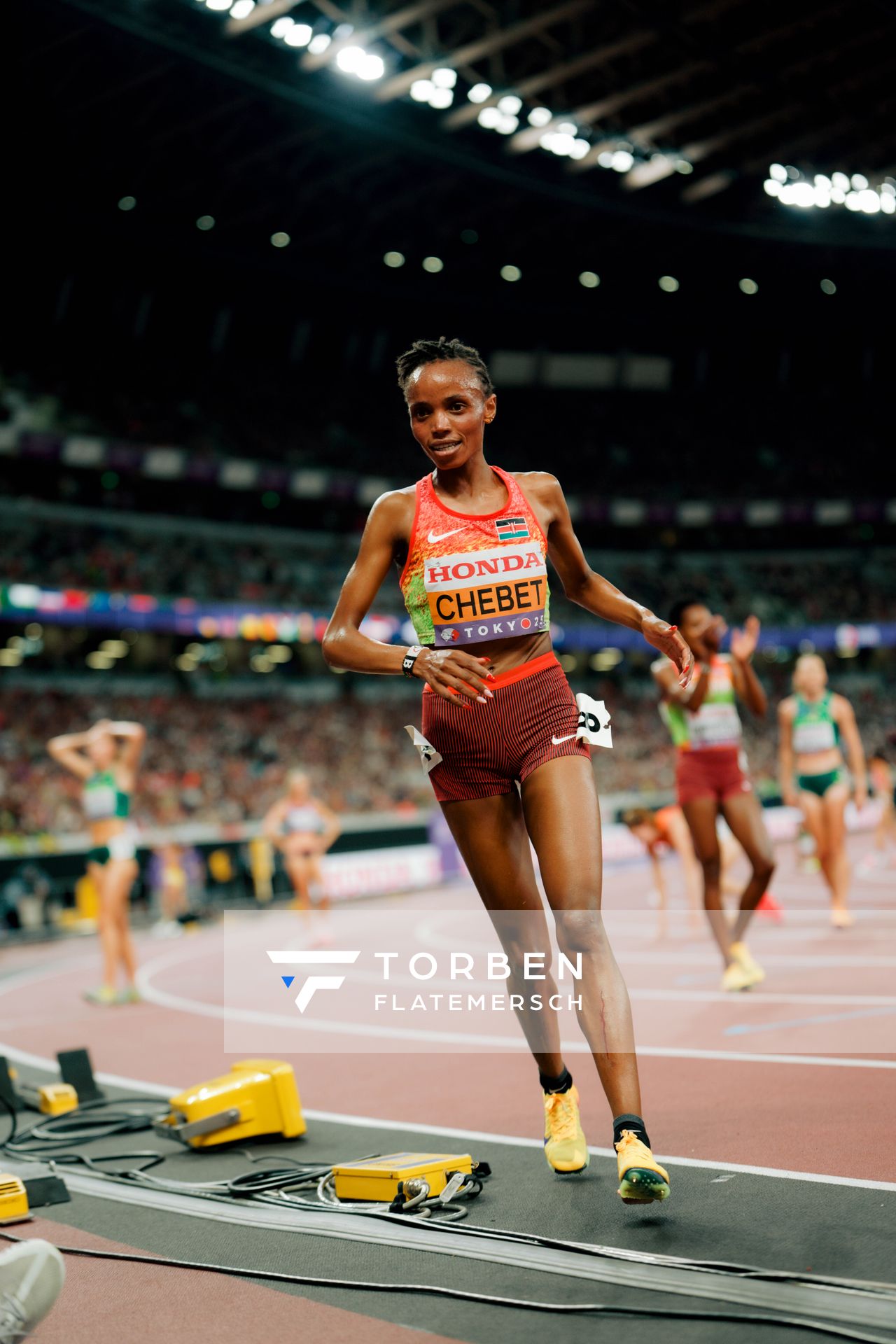 Beatrice Chebet (KEN) during the World Athletics Championships on 20.09.2025 in Tokyo.