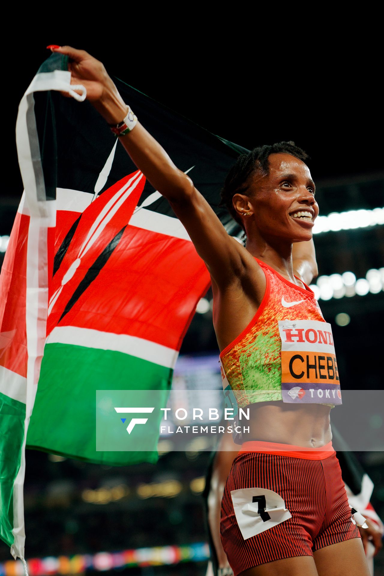Beatrice Chebet (KEN) during the World Athletics Championships on 20.09.2025 in Tokyo.