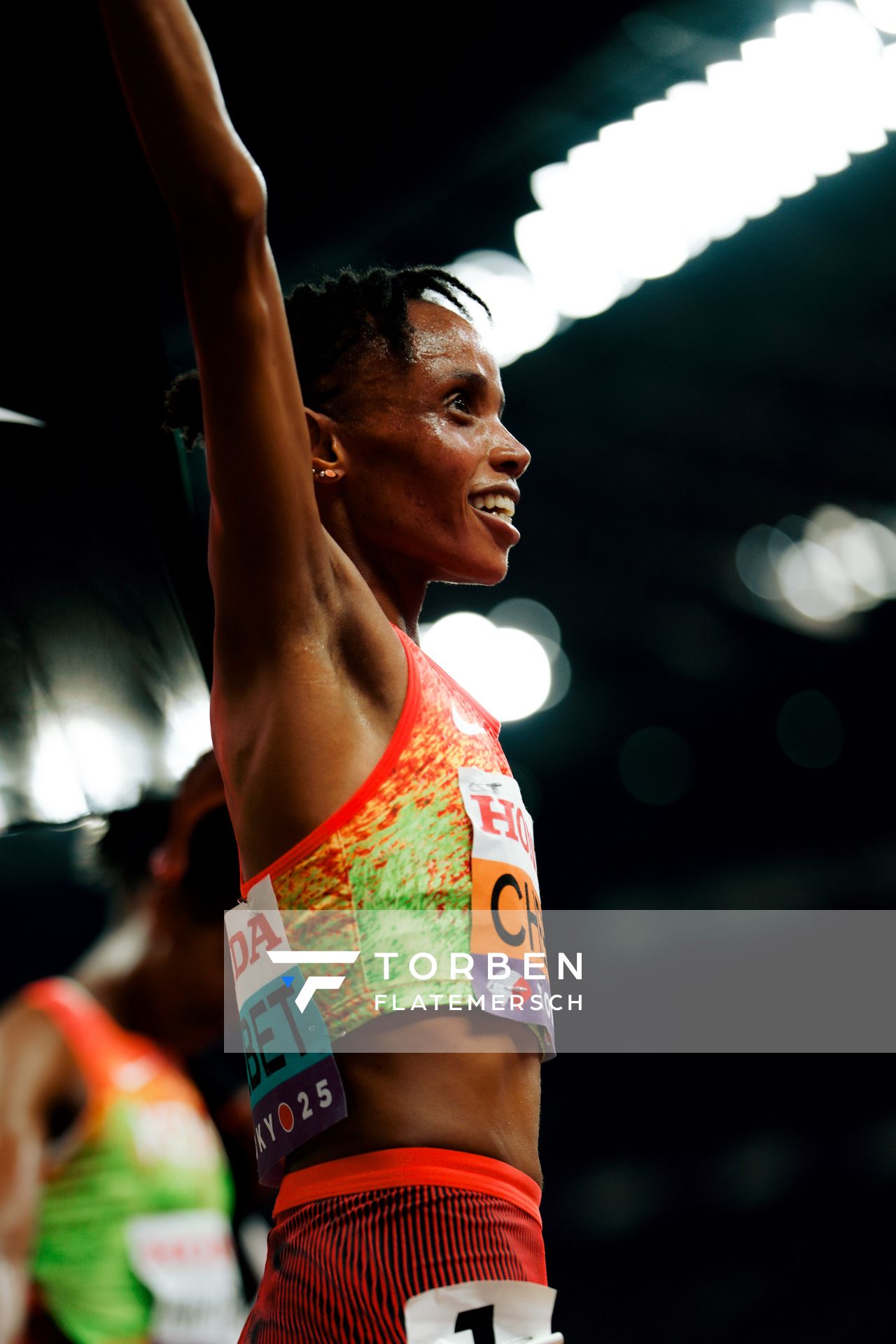 Beatrice Chebet (KEN) during the World Athletics Championships on 20.09.2025 in Tokyo.