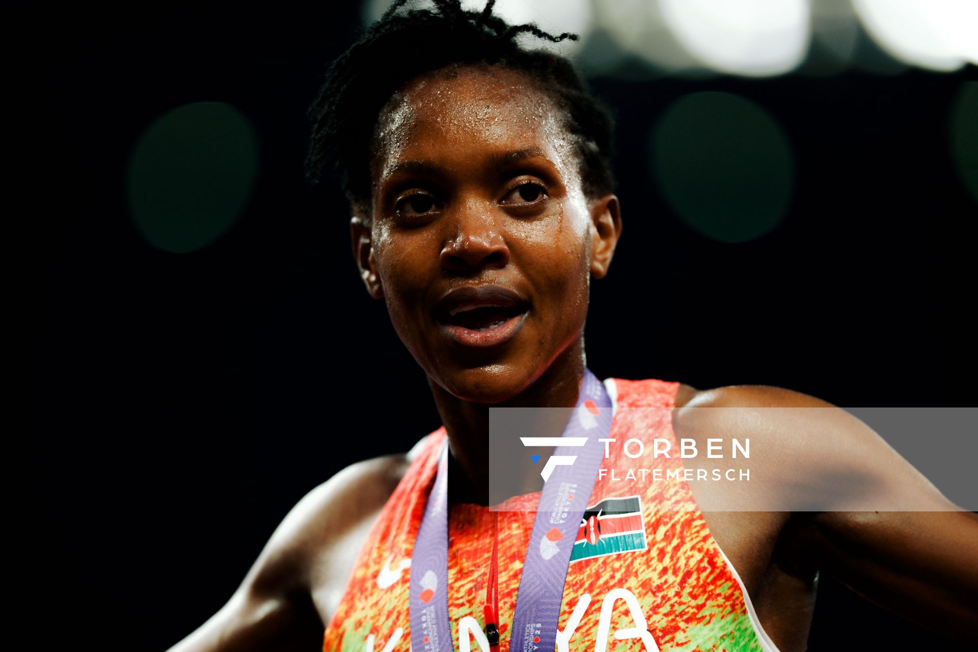 Faith Kipyegon (KEN) during the World Athletics Championships on 20.09.2025 in Tokyo.