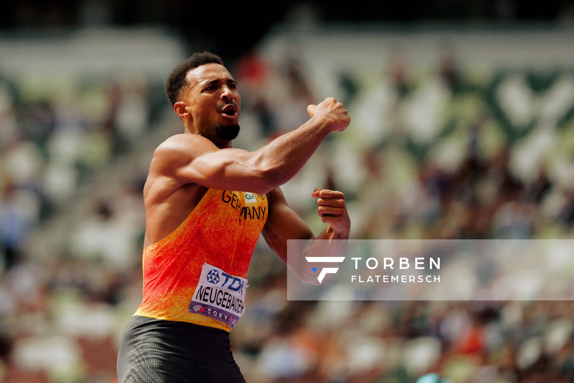 Leo Neugebauer (GER) during the World Athletics Championships on 21.09.2025 in Tokyo.